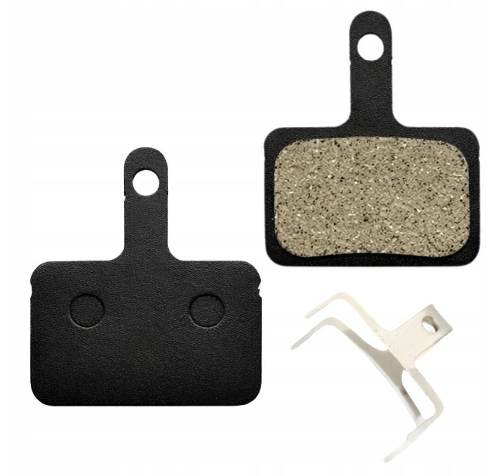 VERK GROUP Bremsbelag Fahrrad Bremsbeläge 1 Paar Scheibenbremse Disc Pads E-Bike (Paar, 2-St), Inklusive Montagefeder, Für Scheibenbremsen