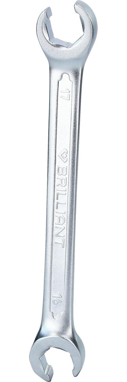 Brilliant Tools Ringschlüssel Leitungsschlüssel 8 x 9 mm | Ringschlüssel