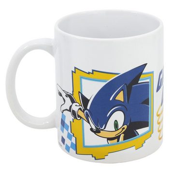Sonic The Hedgehog Tasse Sonic the Hedgehog Kaffeetasse Teetasse Geschenkidee 330 ml, Keramik