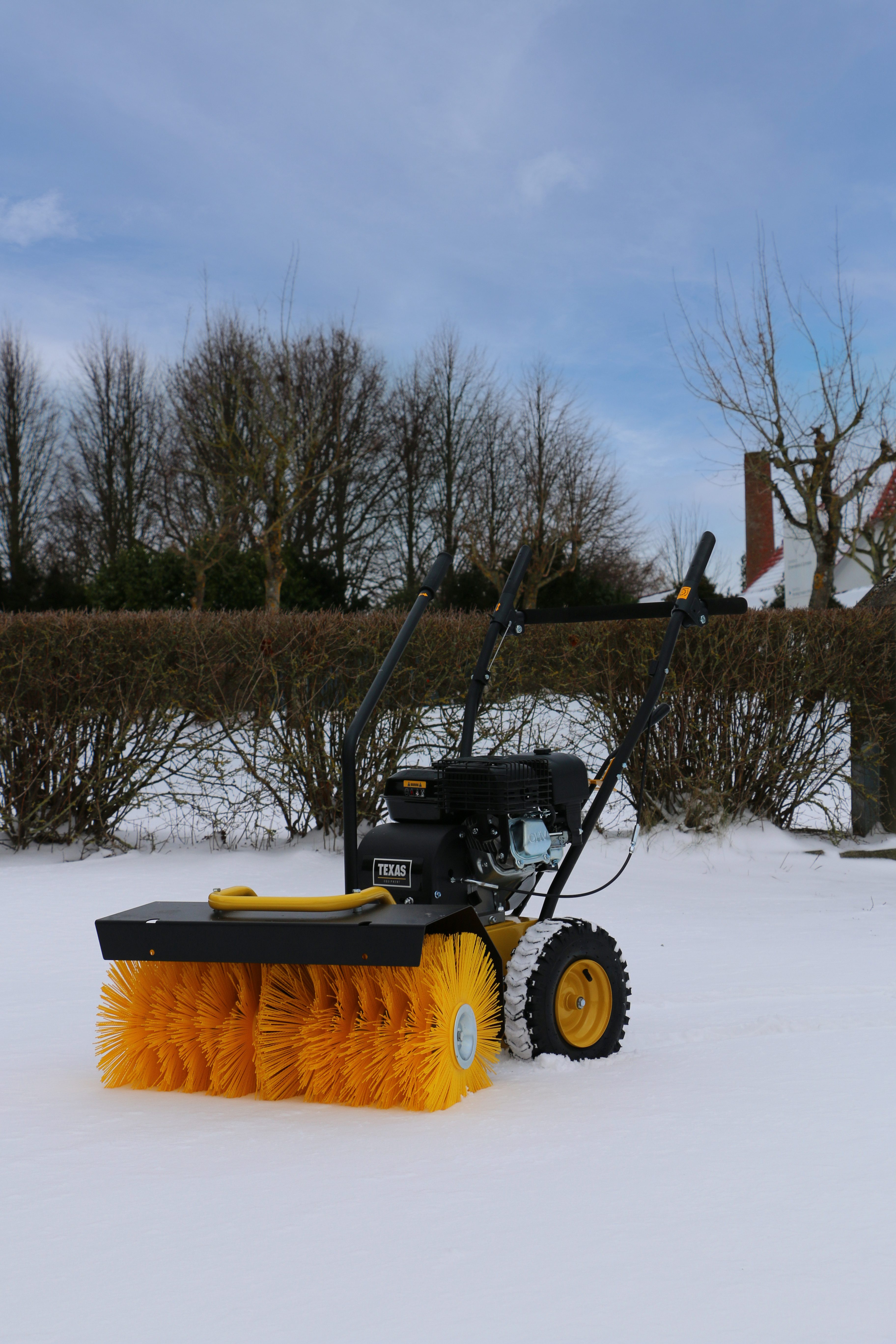 Texas Benzin-Kehrmaschine Handy Sweep 640TG, 60 cm Arbeitsbreite