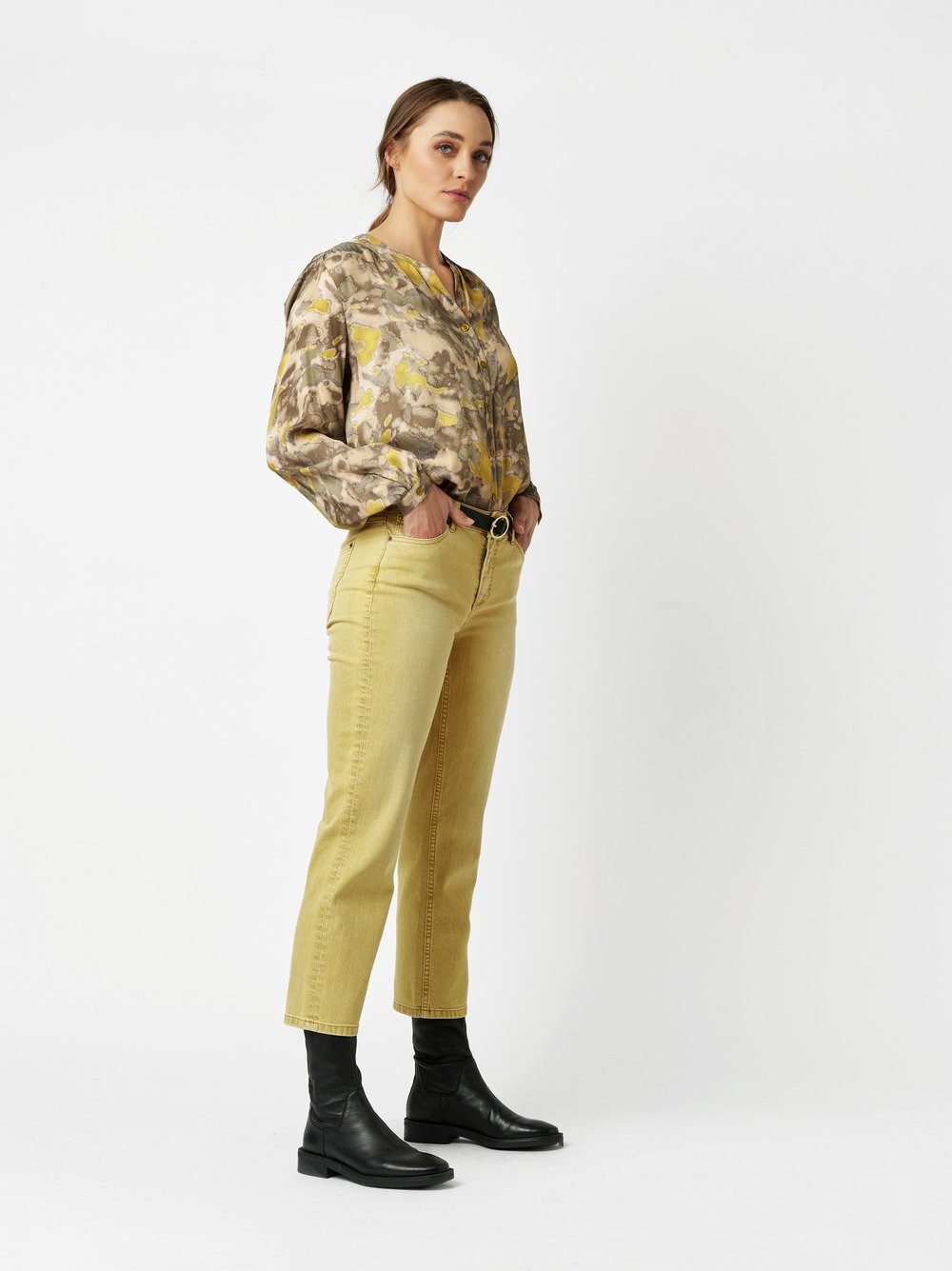TONI Straight-Jeans Ella aus Colour Denim