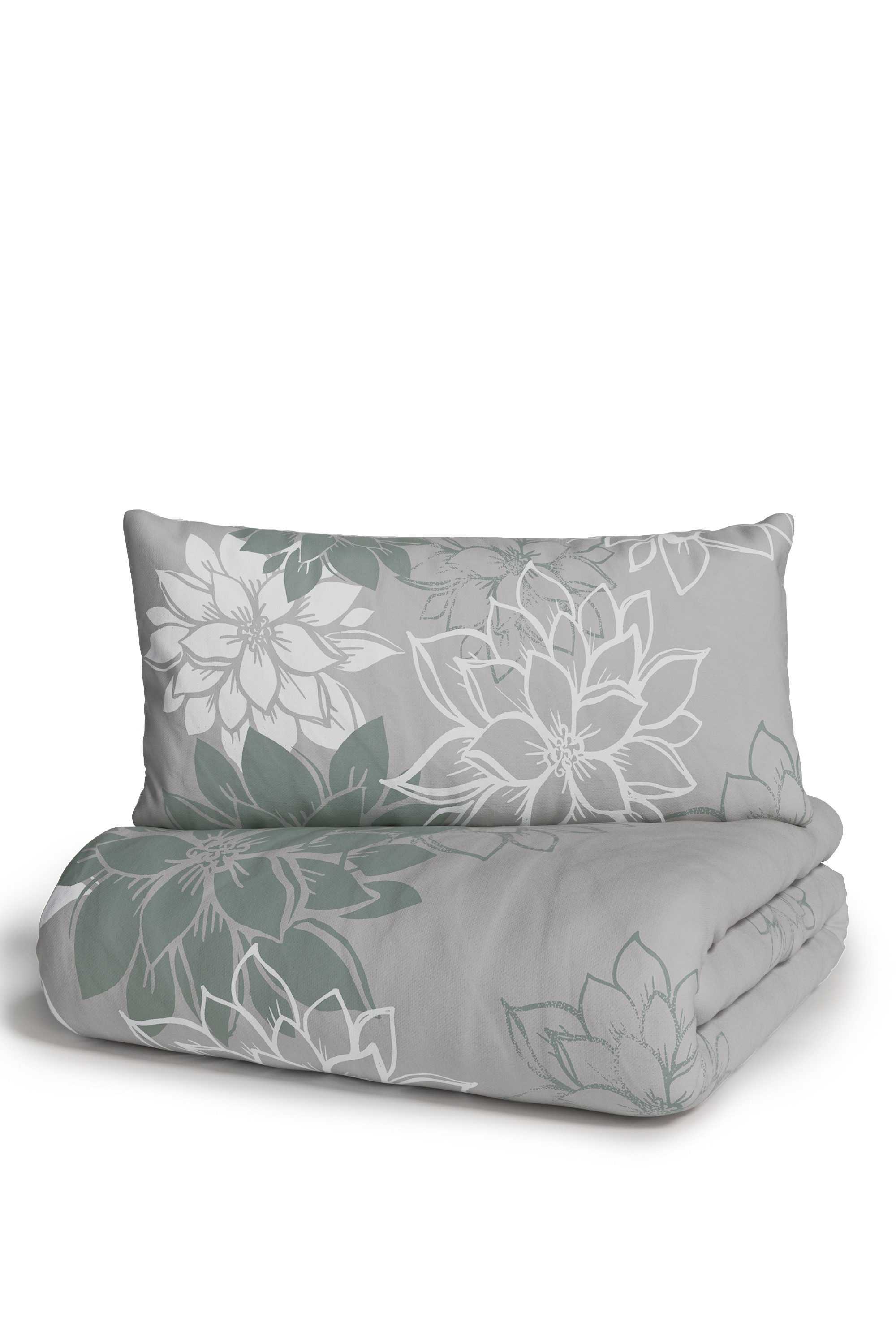 OTTO home Bettwäsche Susan in Gr. 135x200 oder 155x220 cm, Polycotton recycelt, 2 teilig, in verschiedenen Qualitäten, romantische Bettwäsche mit Blumen – Bild 5 von 5