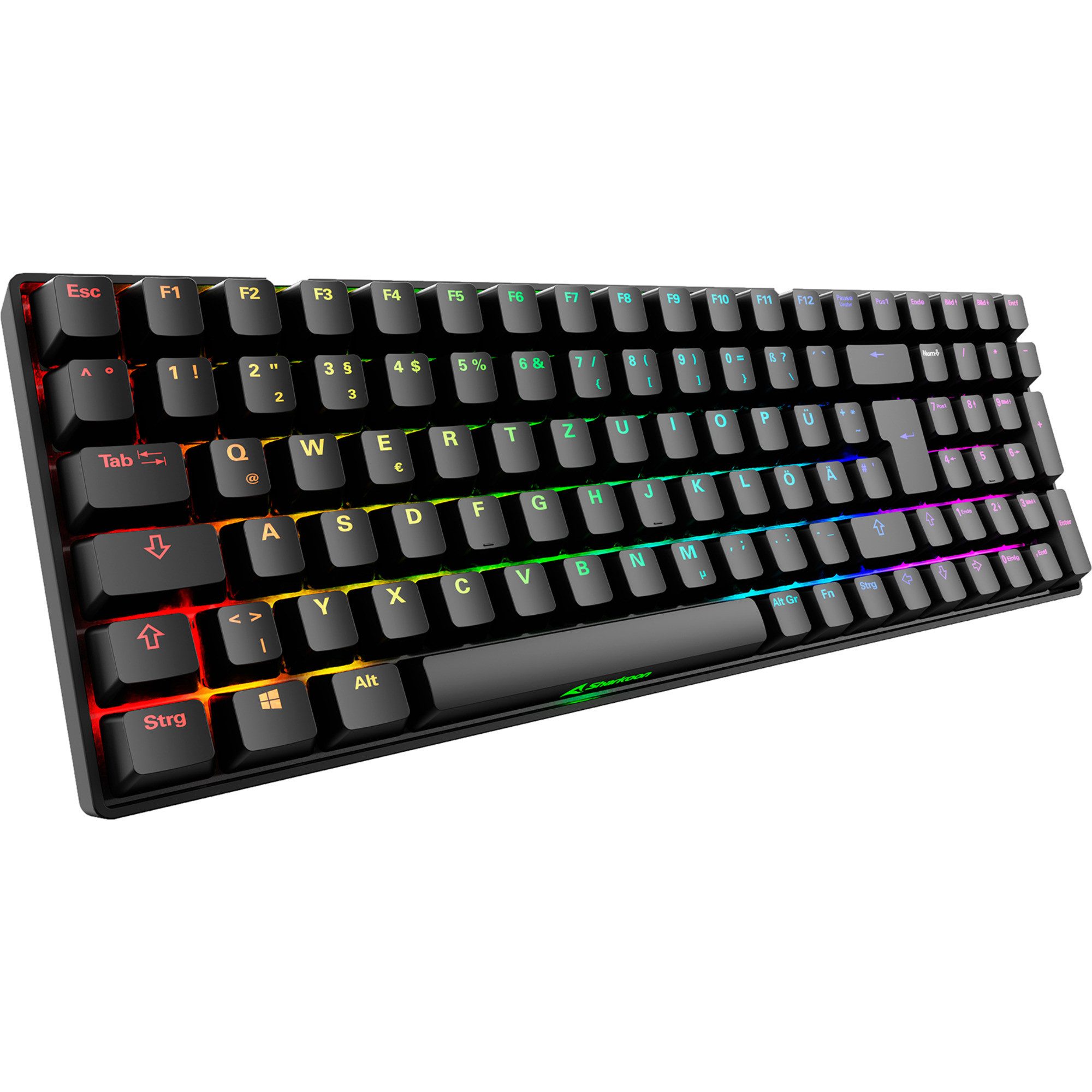 Sharkoon SKILLER SGK50 S2, Gaming-Tastatur Tastatur