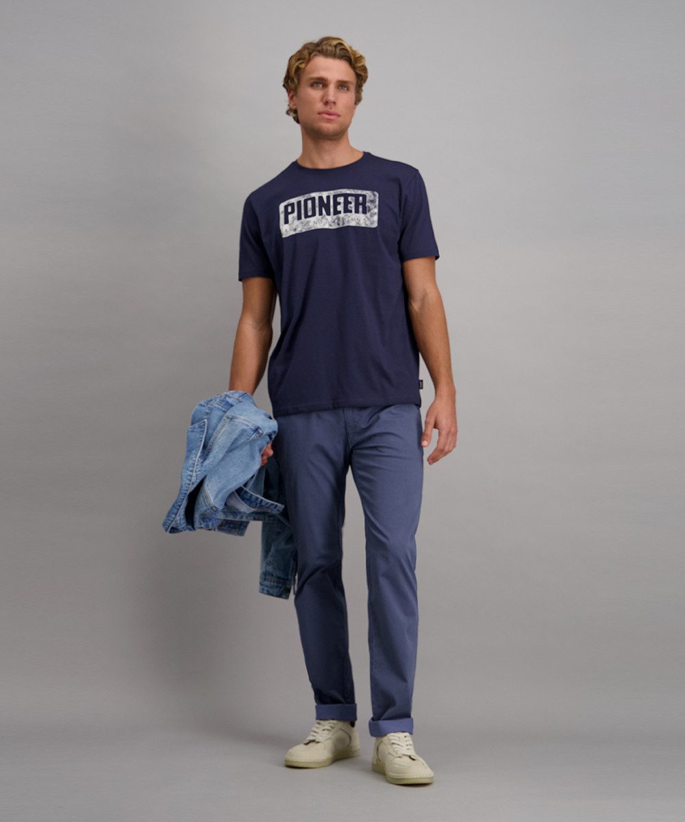 Pioneer Authentic Jeans T-Shirt mit Logo Print – Bild 4 von 5