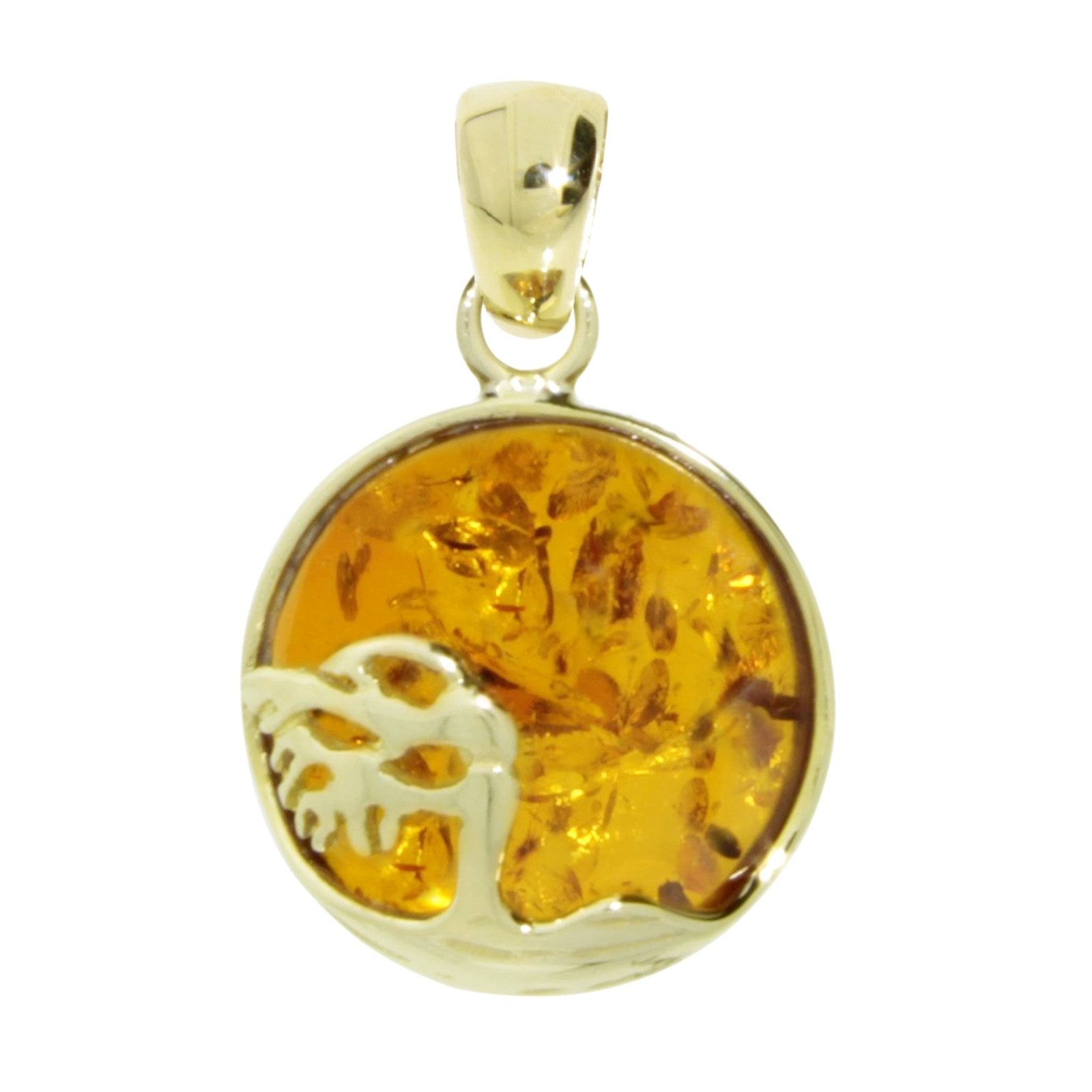 OSTSEE-SCHMUCK Kettenanhänger Ostsee-Schmuck Anhänger Windflüchter 16 mm (1 günstig online kaufen