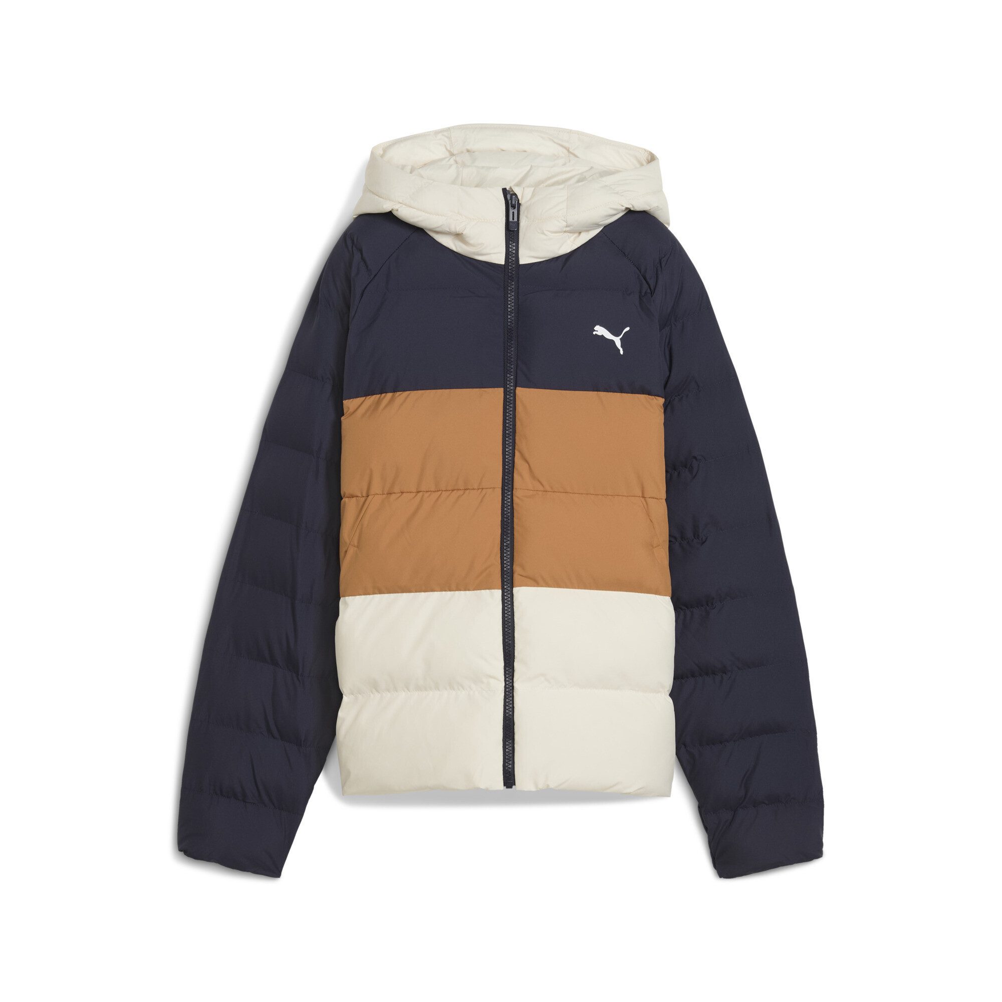 PUMA Winterjacke Pufferjacke mit Kapuze Jugendliche