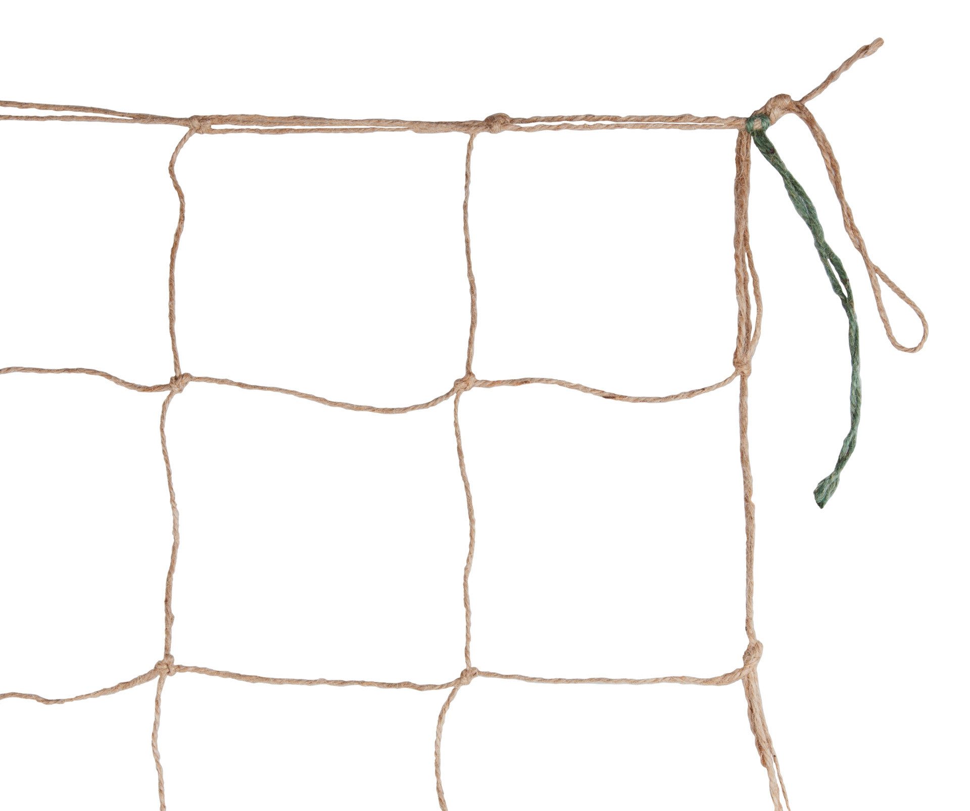 Windhager Rankhilfe Jute Ranknetz 180 x 250 cm, 1 St., Kletternetz ideal für Gemüse, Maschenweite 15 cm, grün – Bild 4 von 5