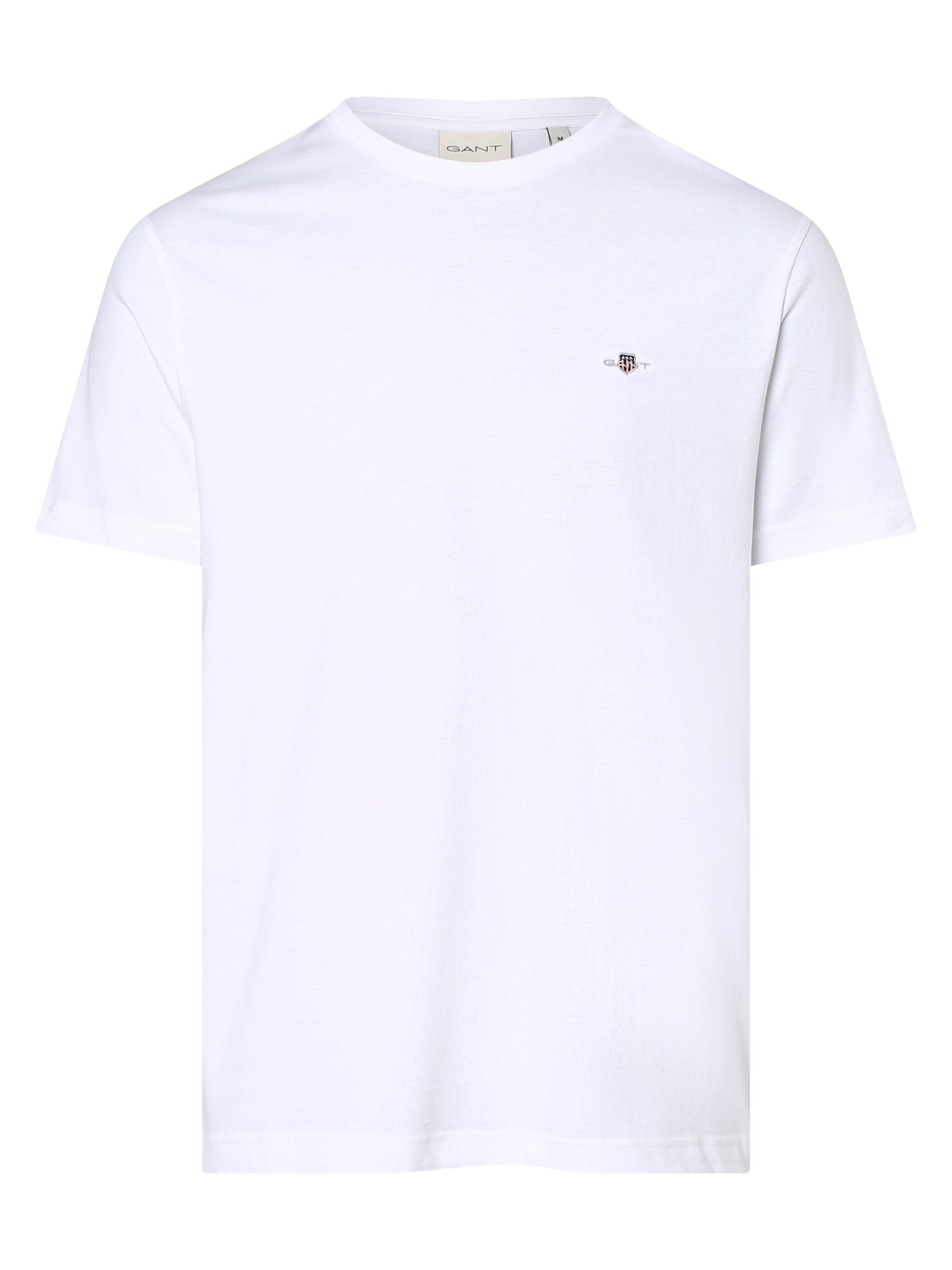 Gant T-Shirt "SLIM SHIELD V-NECK T-SHIRT", mit einer kleinen Logostickerei günstig online kaufen