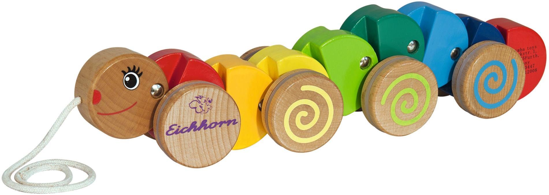 Eichhorn Nachziehtier Raupe, Fördert Motorik und Mobilität günstig online kaufen