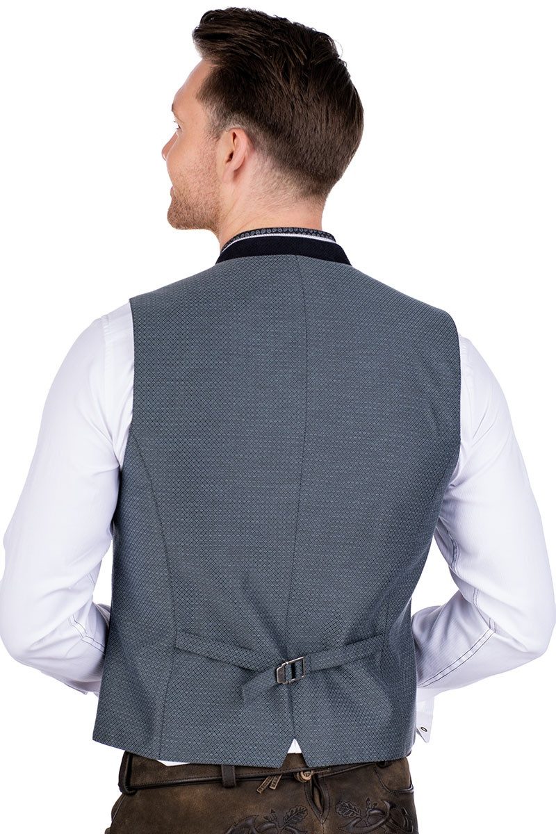 MarJo Trachtenweste Trachtenweste - BUCHBRUNN - nachtblau/denim – Bild 2 von 3