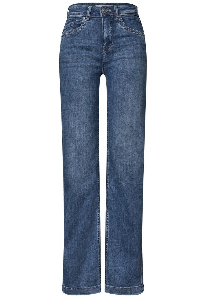 STREET ONE Jogginghose QR Style Emee Wide Leg.hw.mid