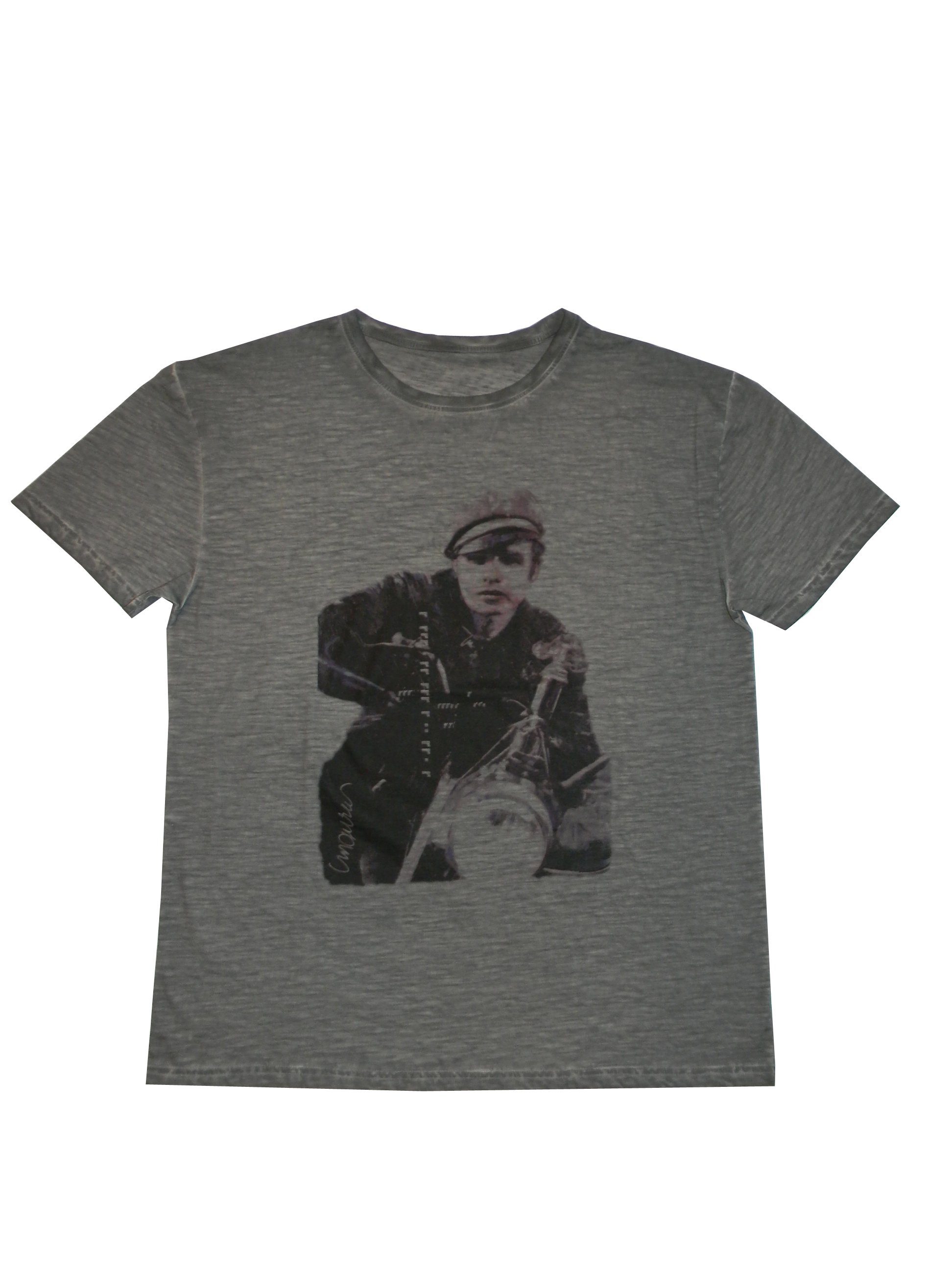 Sidney Maurer T-Shirt "Maron Brando" (Stück, 1-tlg., Stück) mit Frontprint