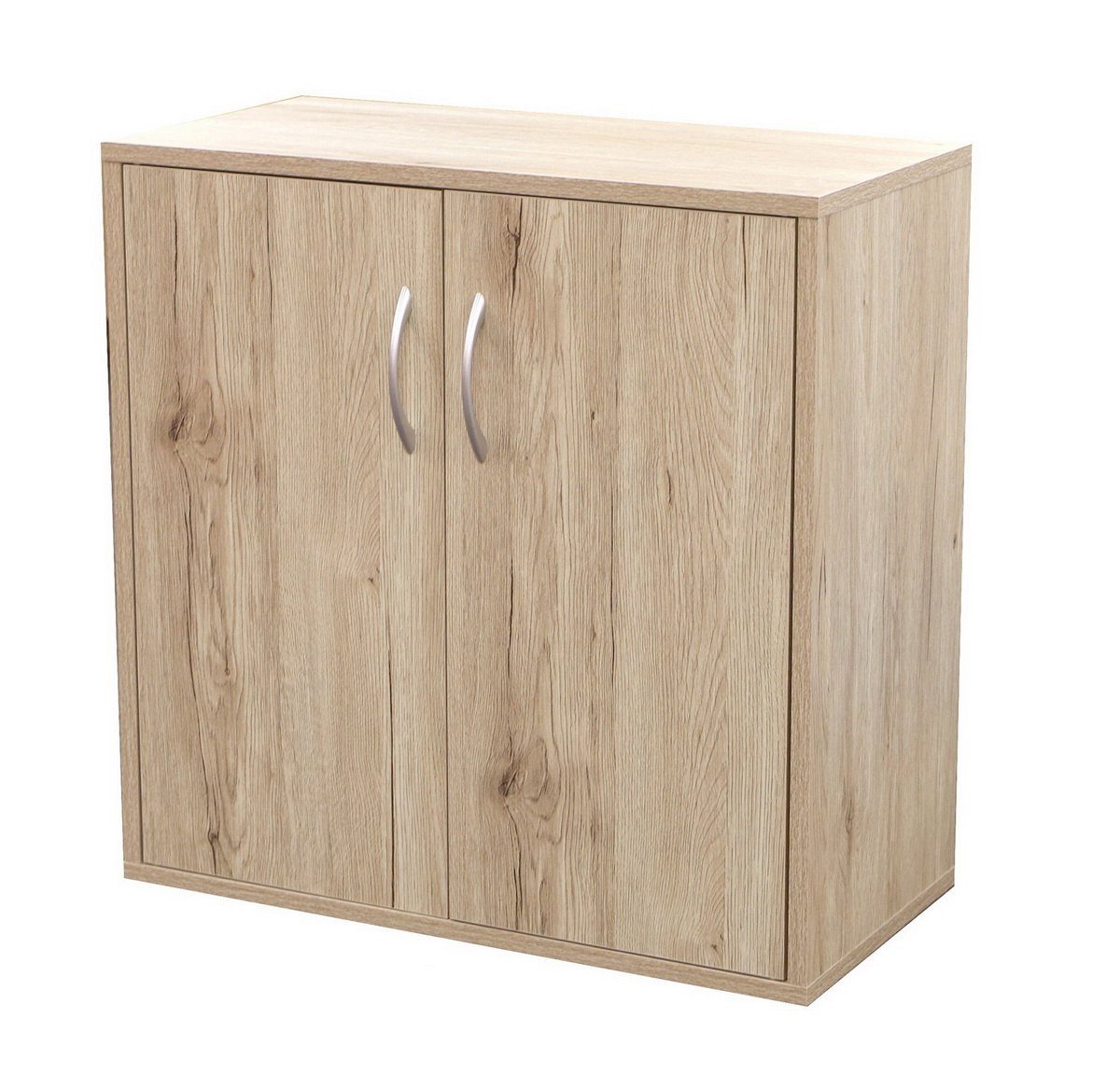 Urban Living Kommode Schrank PRATIK mit 2 Türen Anrichte Flurkommode, 60 x 30 x H60cm