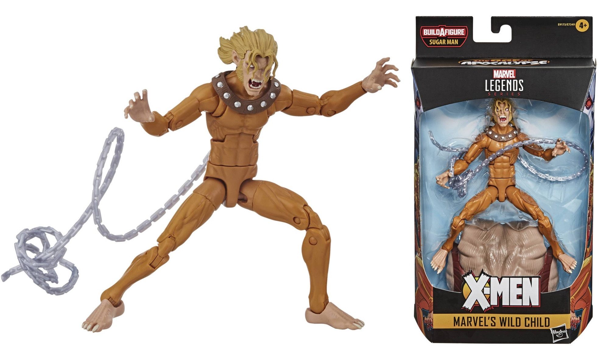 Hasbro Actionfigur Marvel Legends X-Men: Age of Apocalypse Sugar Man Wave Wild Child 6 In