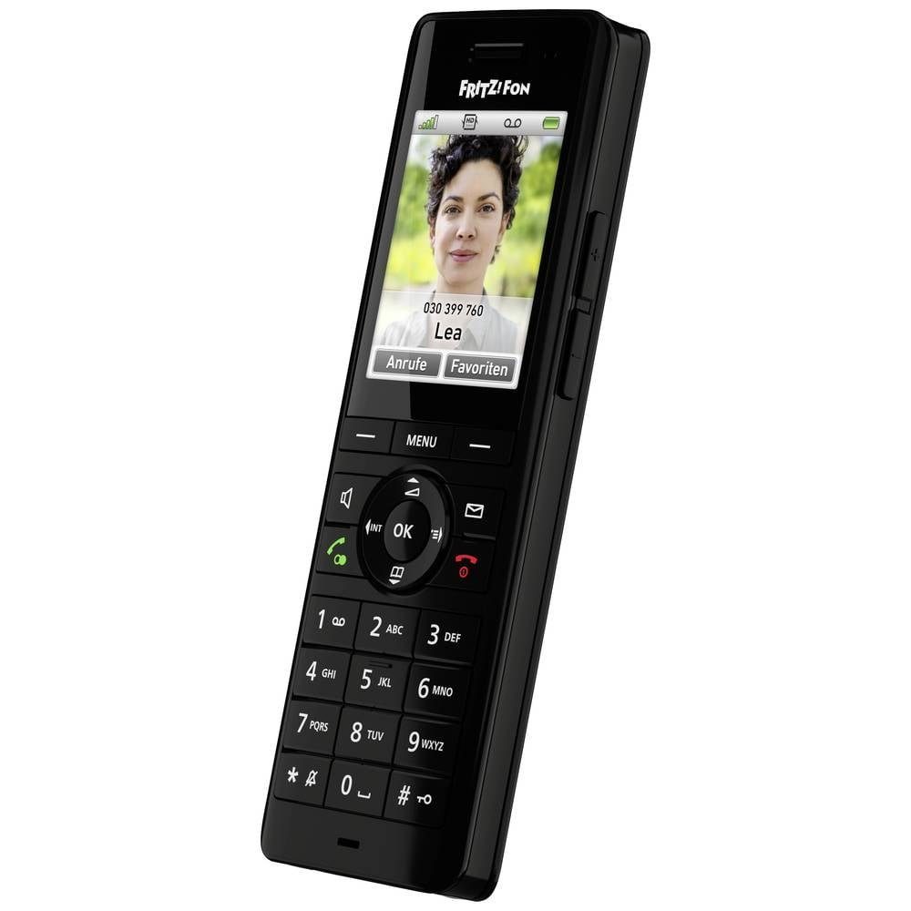 Fritz! AVM DECT-Mobilteil 20002966 Schnurloses Mobilteil (Headsetanschluss, Anrufbeantworter, Babyphone, Freisprechen)