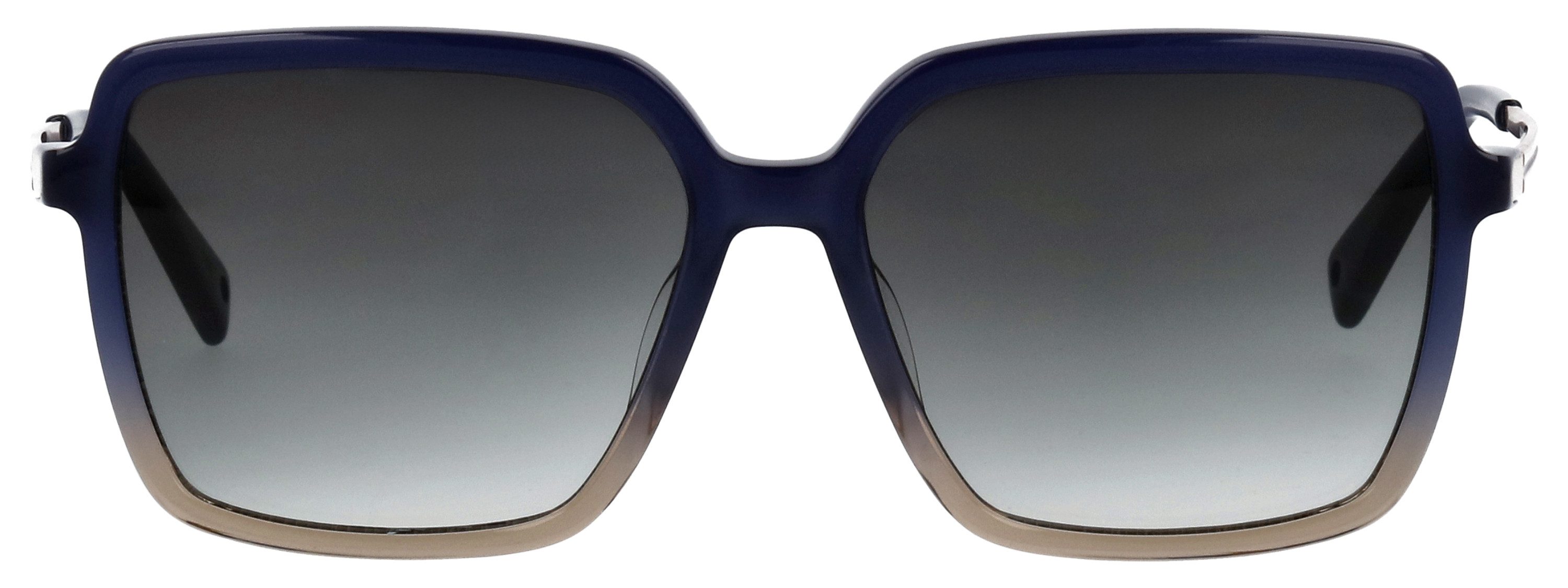 BRENDEL eyewear Sonnenbrille Modell 907051 Form Karree/Eckig, Logoschriftzug auf Bügel, Kombifassung