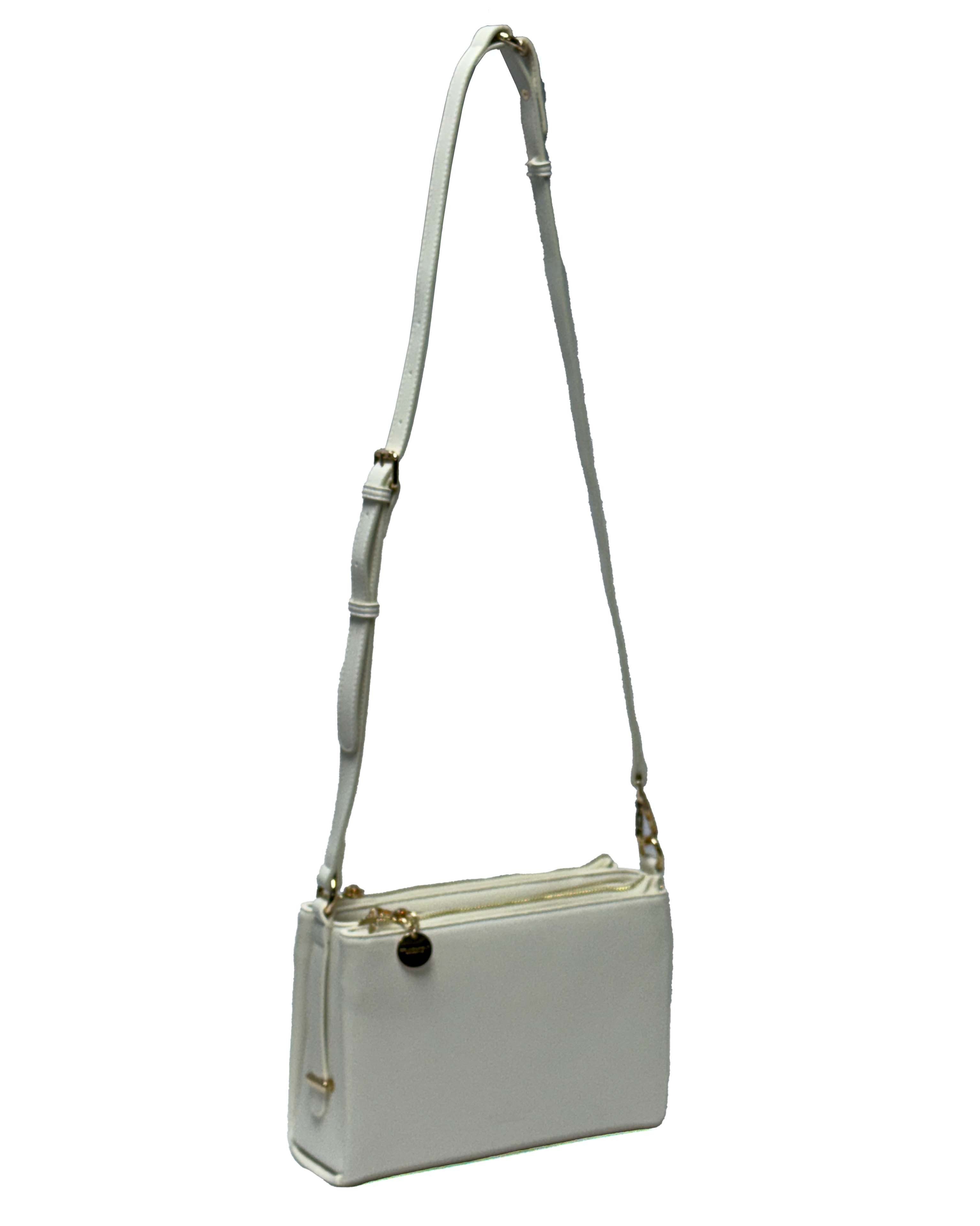 Seidenfelt Manufaktur Schultertasche RYD, 1 Vorfach und 1 Rückfach
