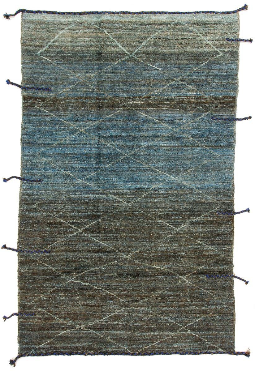Orientteppich Berber Maroccan Design 182x289 Handgeknüpfter Moderner Orientteppich, Nain Trading, rechteckig, Höhe: 25 mm