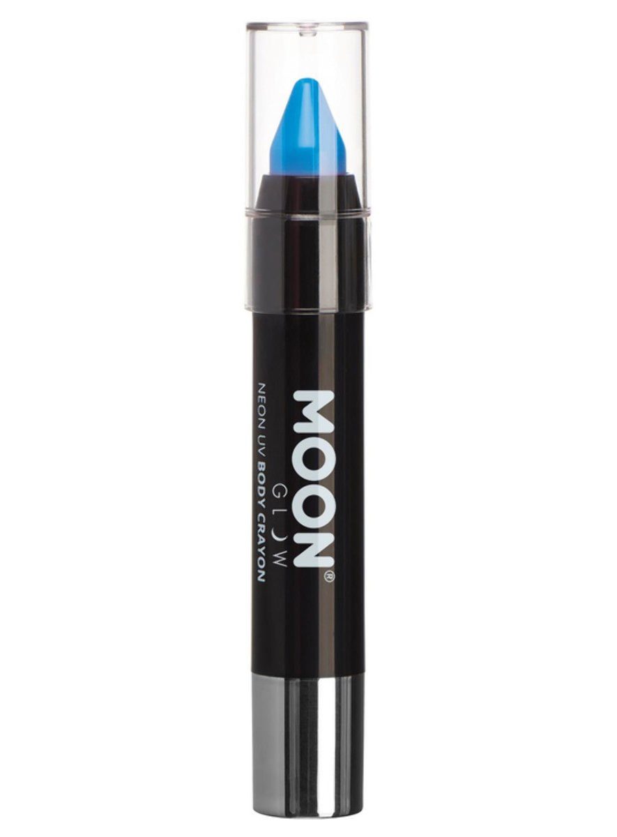Theaterschminke Moon Glow – Pastell Neon UV Schminkstift blau