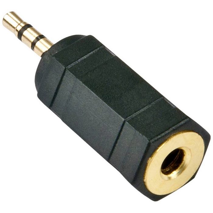 Lindy LINDY 35622 Klinke Audio Adapter [1x Klinkenstecker 2.5 mm - 1x Klink Audio- & Video-Adapter