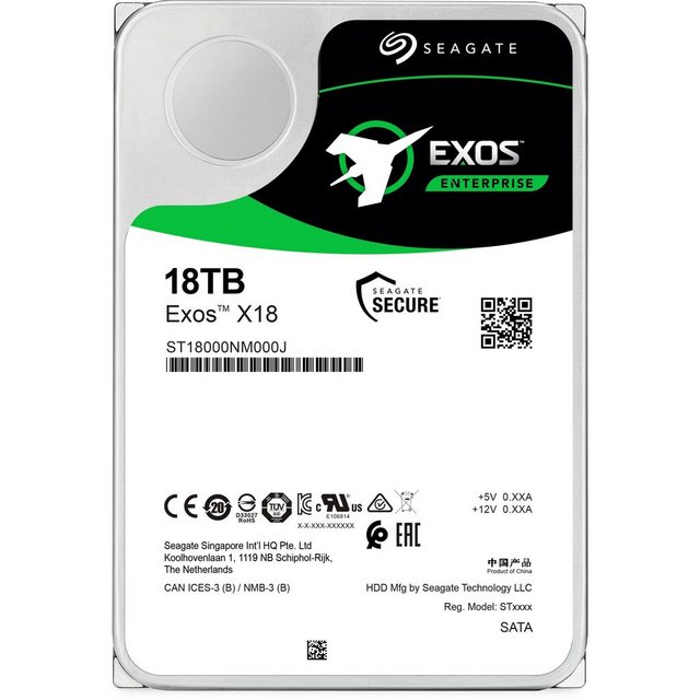 Seagate »Exos X18 18 TB, SATA 6 Gb s, 3,5 « interne HDD Festplatte  - Onlineshop OTTO