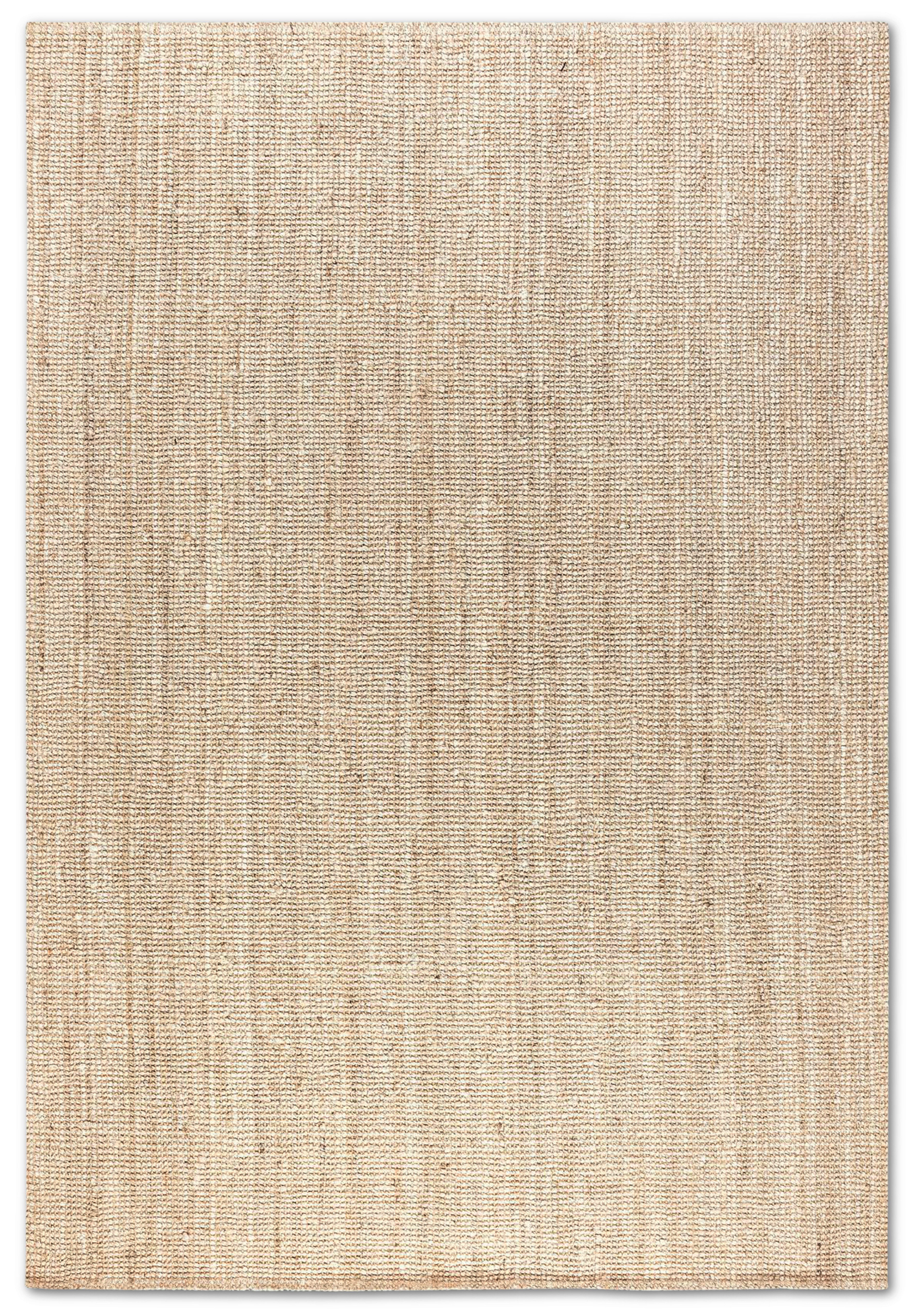 OTTO home Teppich Avot Juteteppich, rechteckig, Höhe: 10 mm, 100% Jutefaser, Läufer, Esszimmer, Wohnzimmer, Skandi