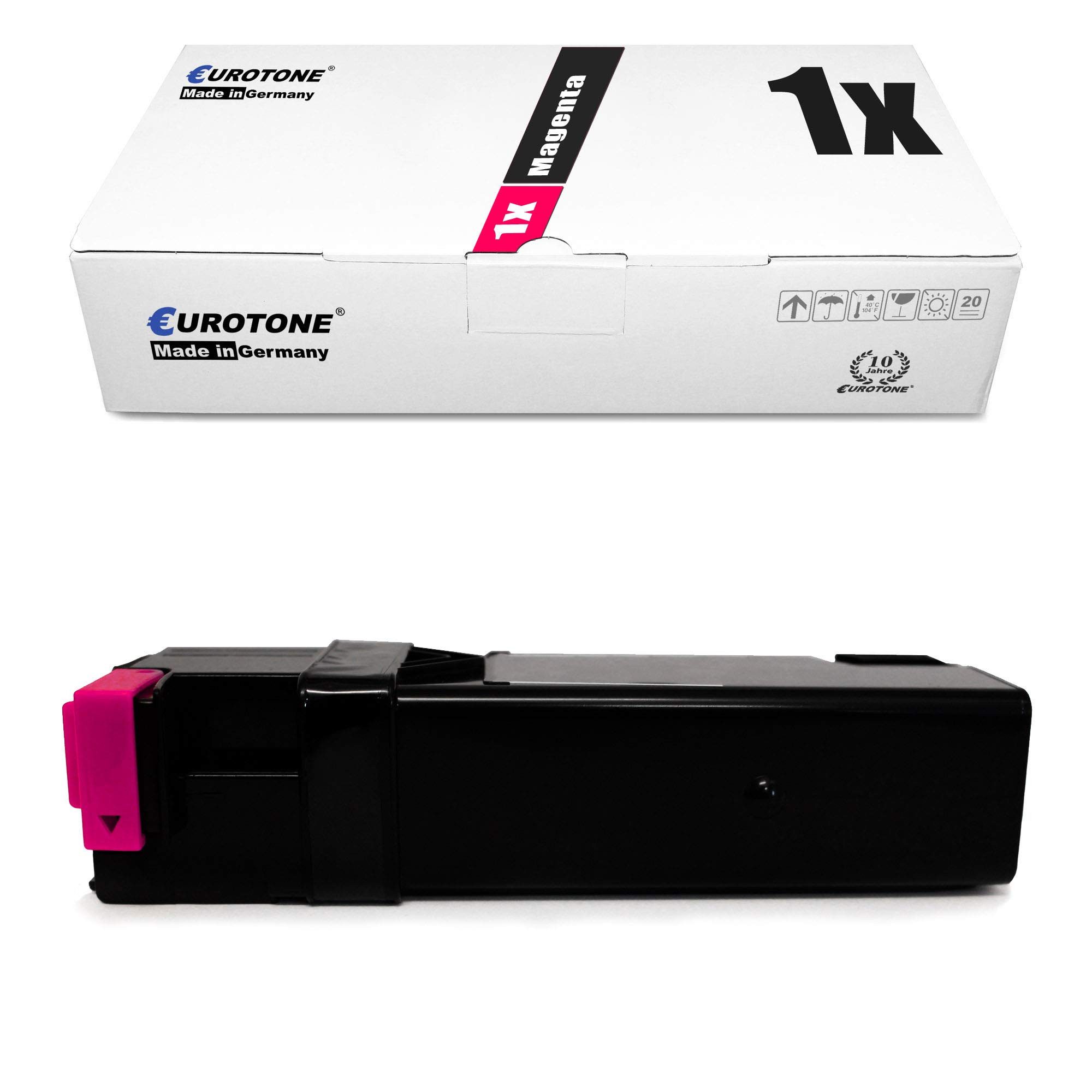 Eurotone Tonerkartusche Patrone Magenta, C13S050628 kompatibel für Epson Aculaser C2900…, (Einzelpack, 1-St), Kompatibel, sofort einsatzbereit