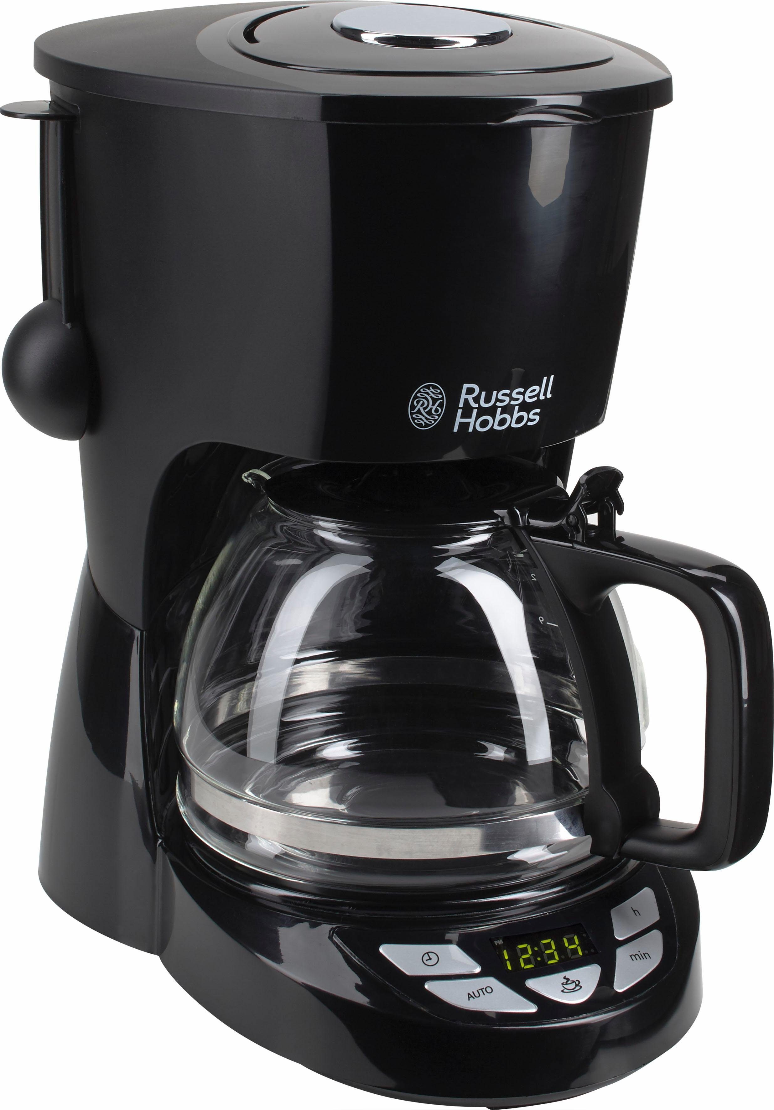 RUSSELL HOBBS Filterkaffeemaschine 22620-56 Textures Plus, 1,25l Kaffeekanne, Papierfilter 1x4