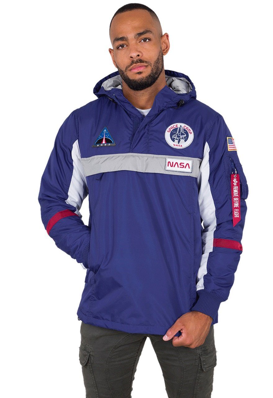 Alpha Industries Sommerjacke Alpha Industries Herren Übergangsjacke Space Camp nautical blue