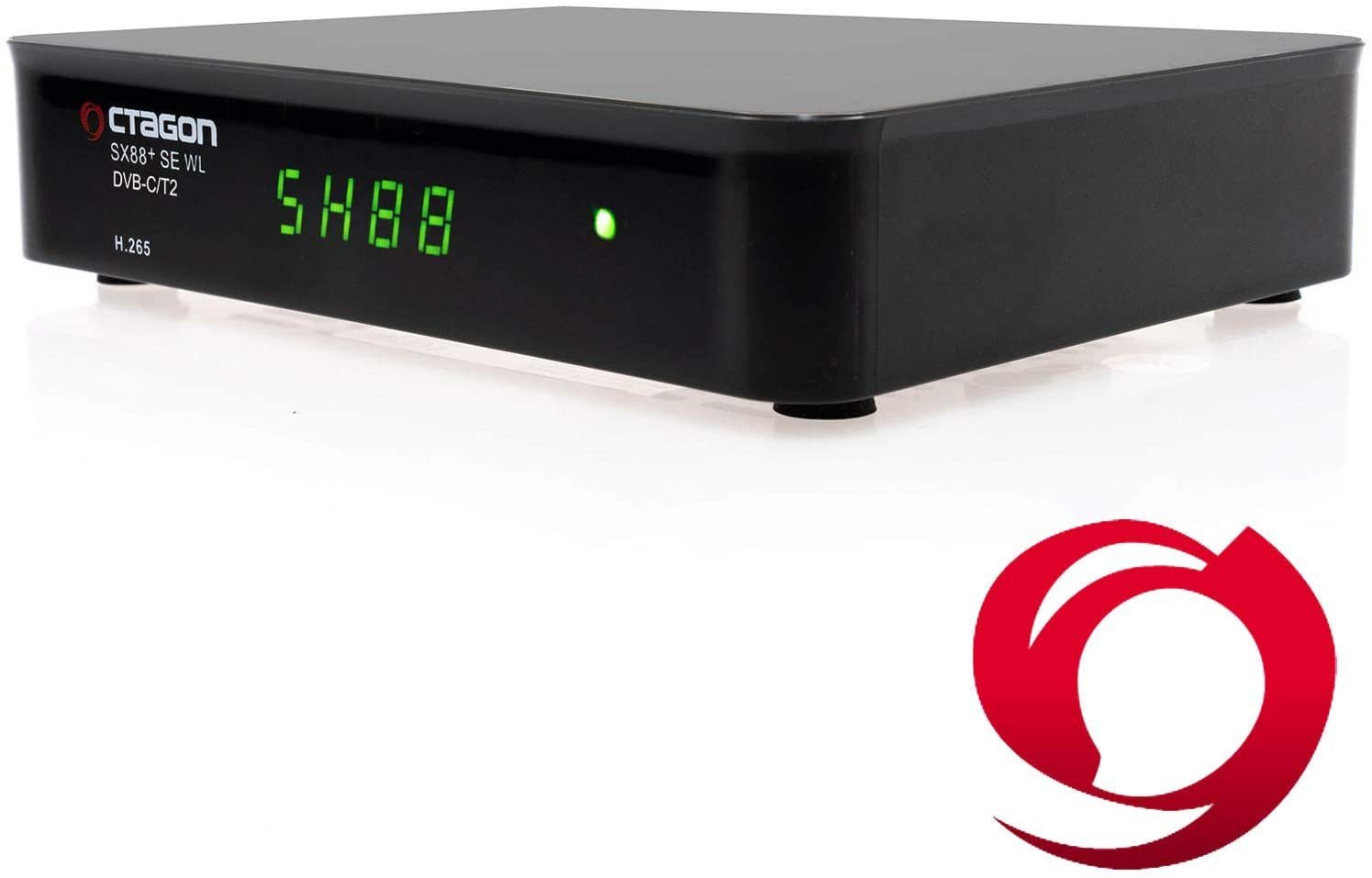 Kabel-Receiver + H.265 WL HD IPTV Smart Hybrid-Receiver Box Mini SE SX88+ C/T2 OCTAGON