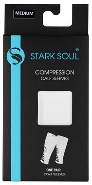 Stark Soul® Laufsocken Sport Waden-Kompressionsstrümpfe ohne Fuß, für Damen und Herren 2 Paar