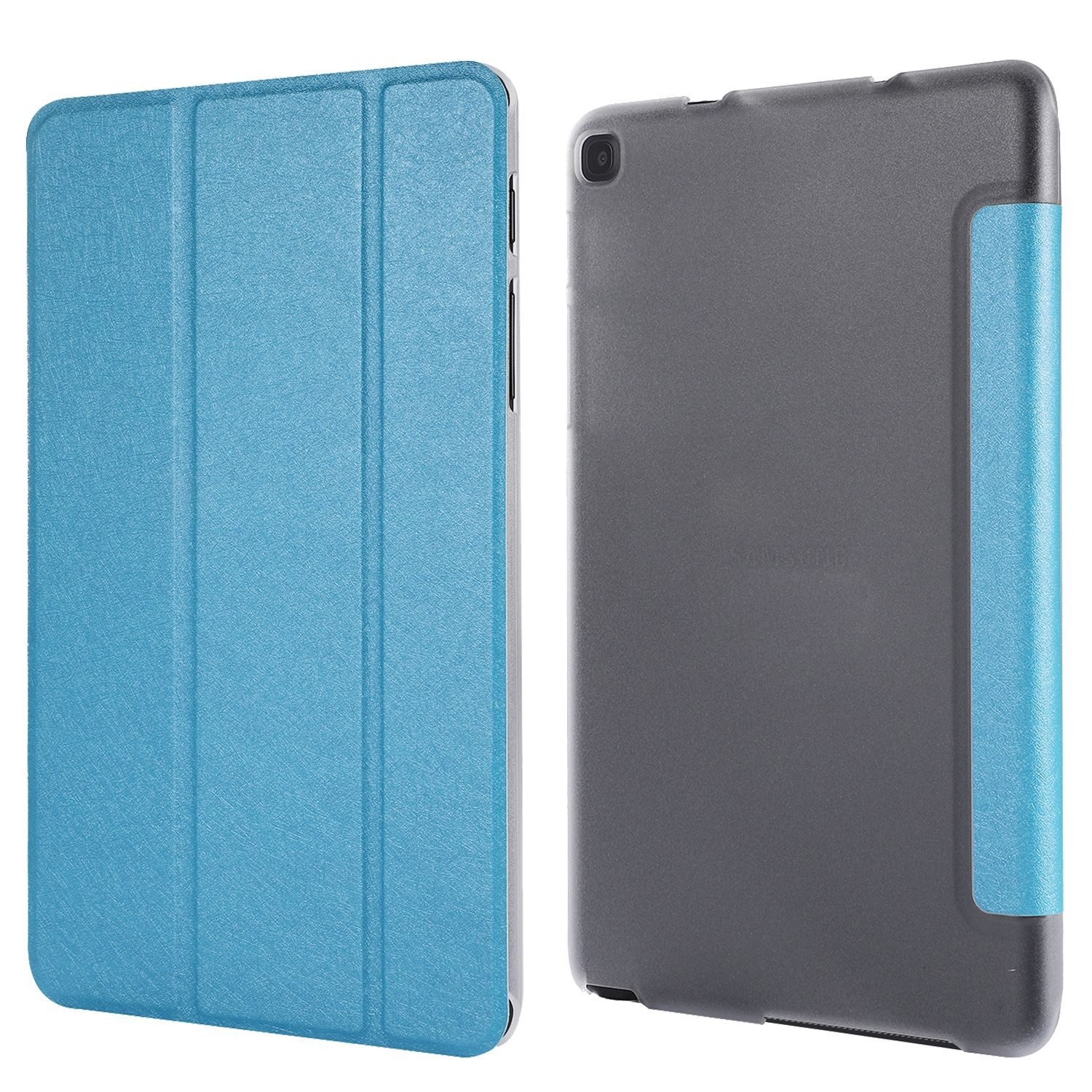 König Design Tablet-Hülle Samsung Galaxy Tab A7 Lite, Schutzhülle für Samsung Galaxy Tab A7 Lite Tablethülle Schutztasche Cover Standfunktion Blau