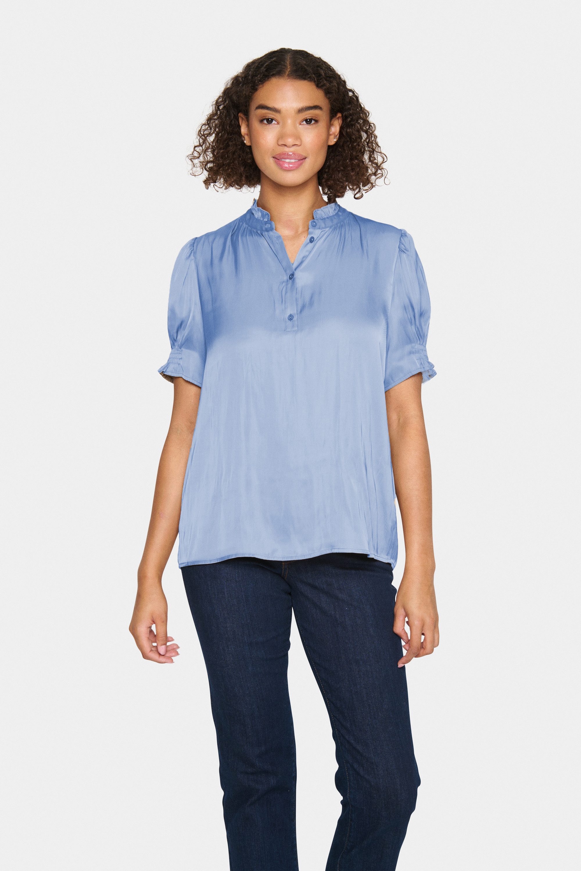 Saint Tropez Langarmhemd Langarm - Hemd VeeniSZ