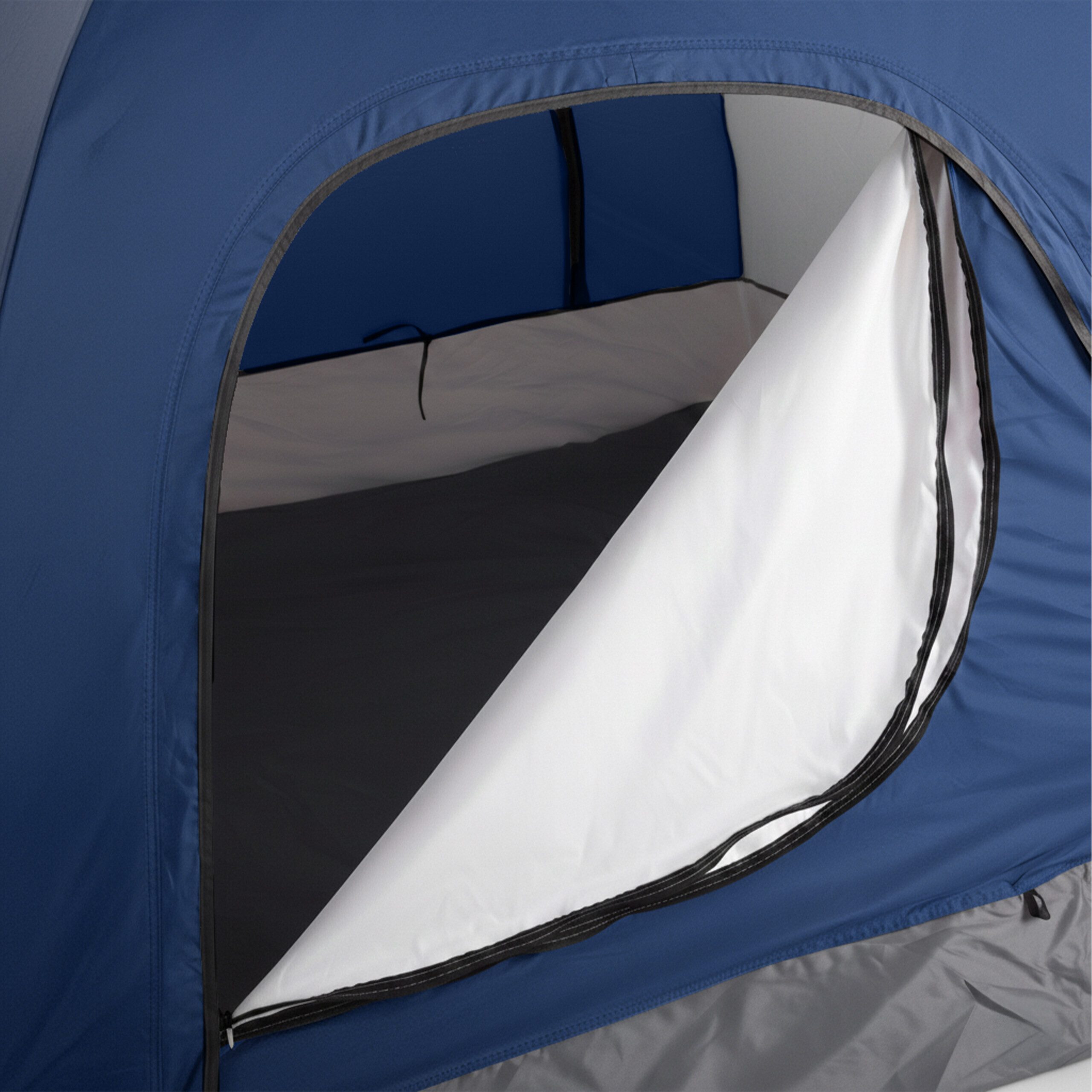 relaxdays Wurfzelt Pop Up Zelt Strand, Personen: 3 (1 tlg), anthrazit-blau – Bild 5 von 5