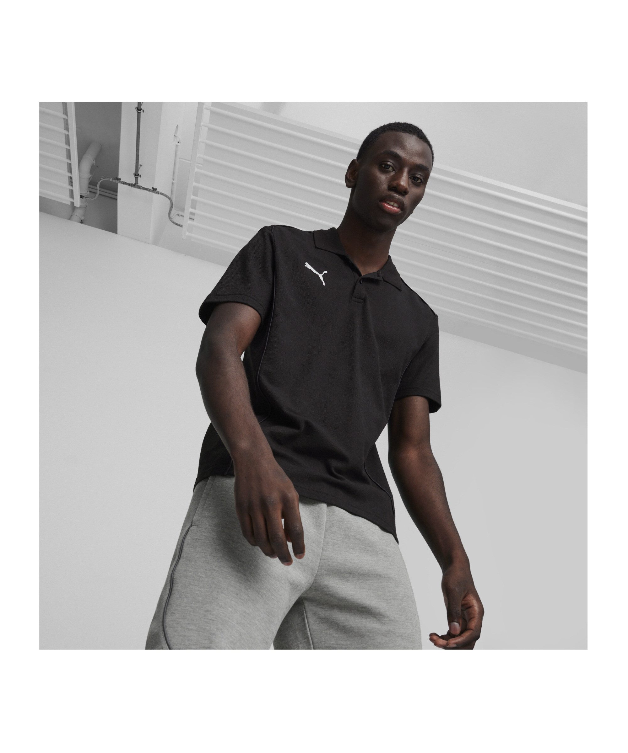 PUMA Fußballtrikot PUMA teamFINAL Casuals Poloshirt Polos Herren Teamsport