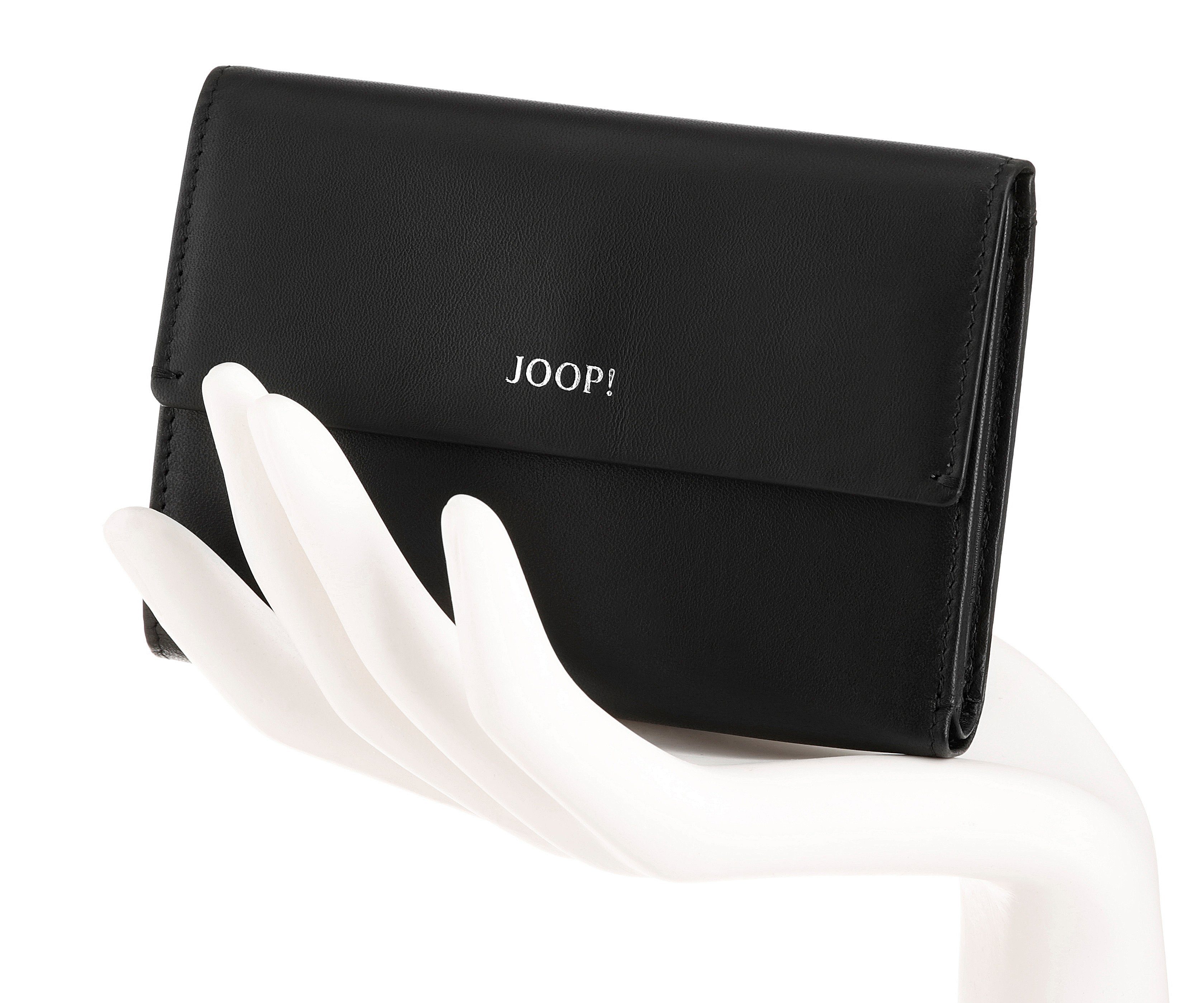 Joop! Geldbörse sofisticato 1.0 cosma black Design mh10f, schlichtem in purse