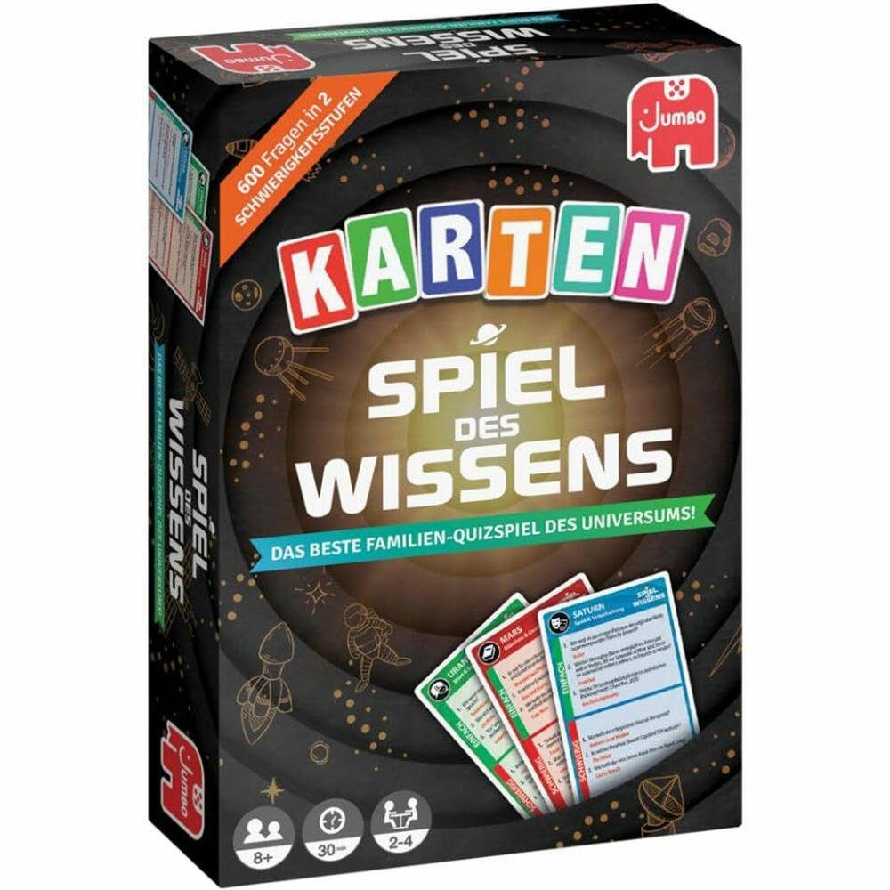 Jumbo Spiele Spiel, Spiel des Wissens Kartenspiel