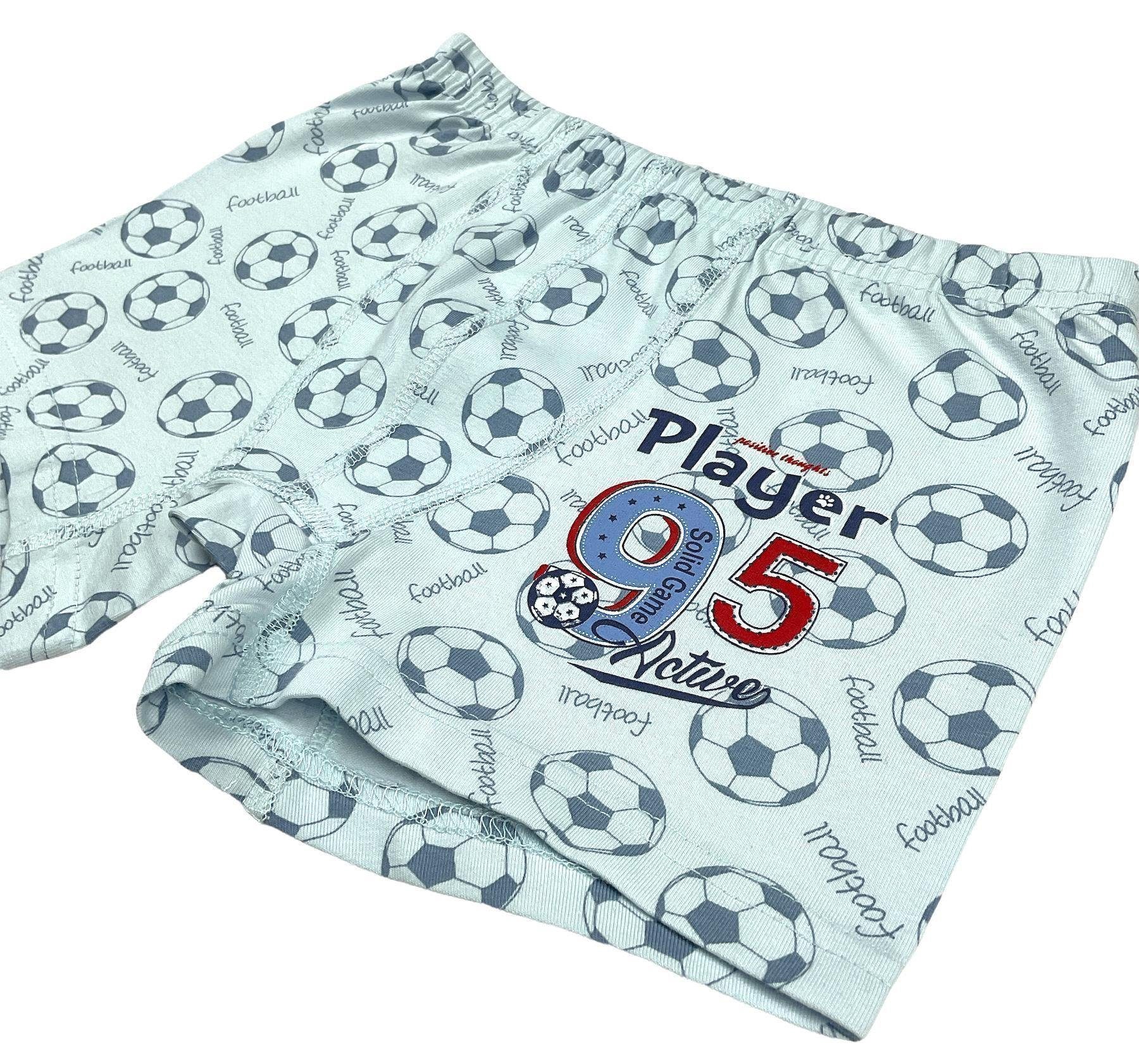 LOREZA Boxershorts 5er Set Jungen Boxershorts - Player - Bunt (Spar-Packung, 5-St) – Bild 5 von 5