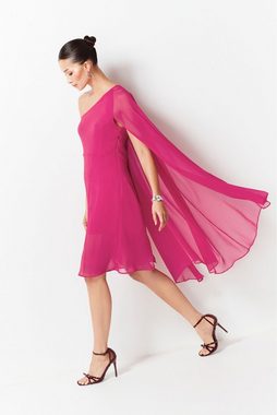 Next One-Shoulder-Kleid Einschulteriges Cape-Kleid (1-tlg)