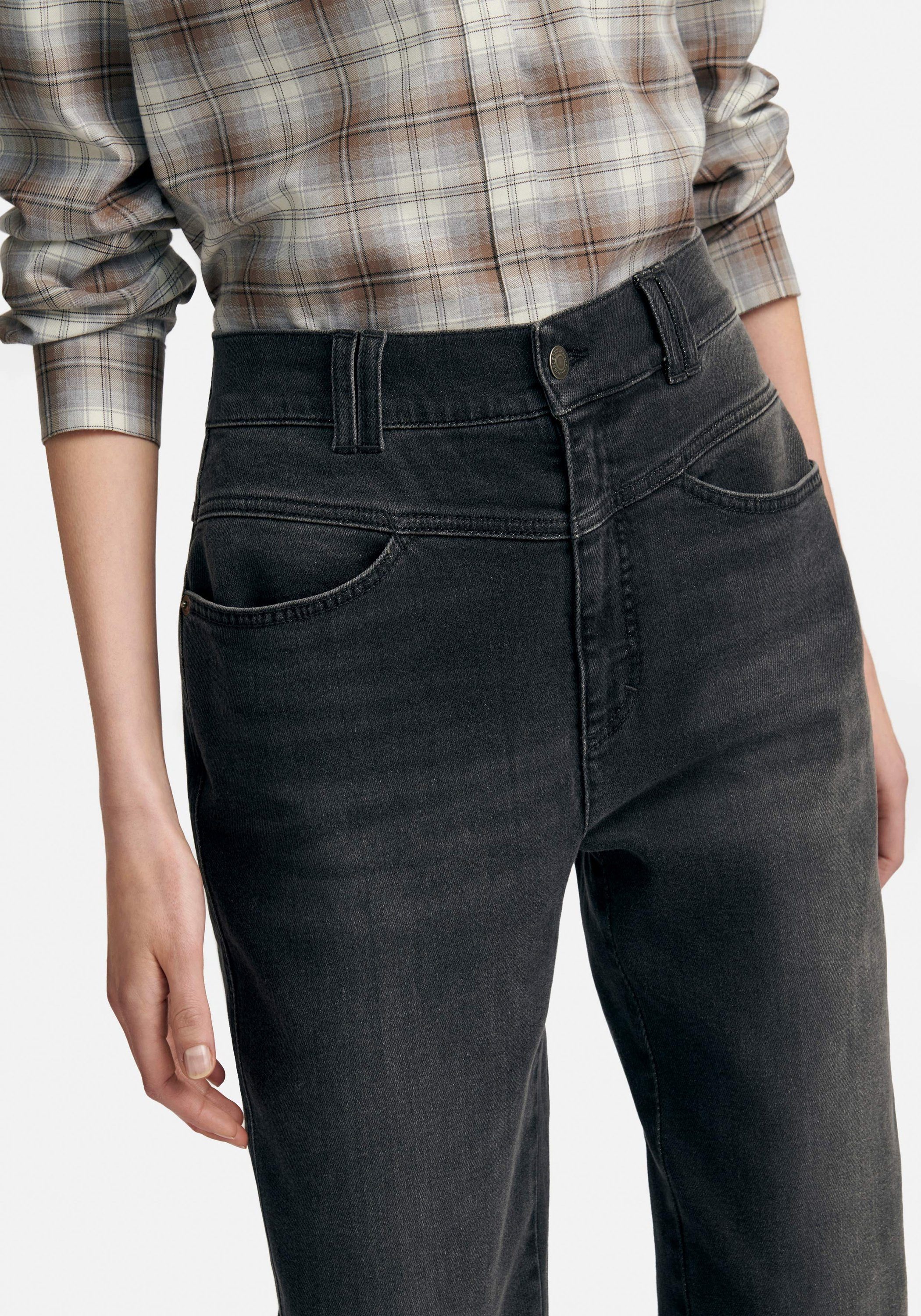 GREY DARK cotton 5-Pocket-Jeans DAY.LIKE DENIM