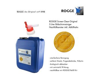 Rogge ROGGE Bildschirmreiniger 5. Liter Nachfüllkanister inkl. Abfüllhahn Flüssigreiniger (1-St)