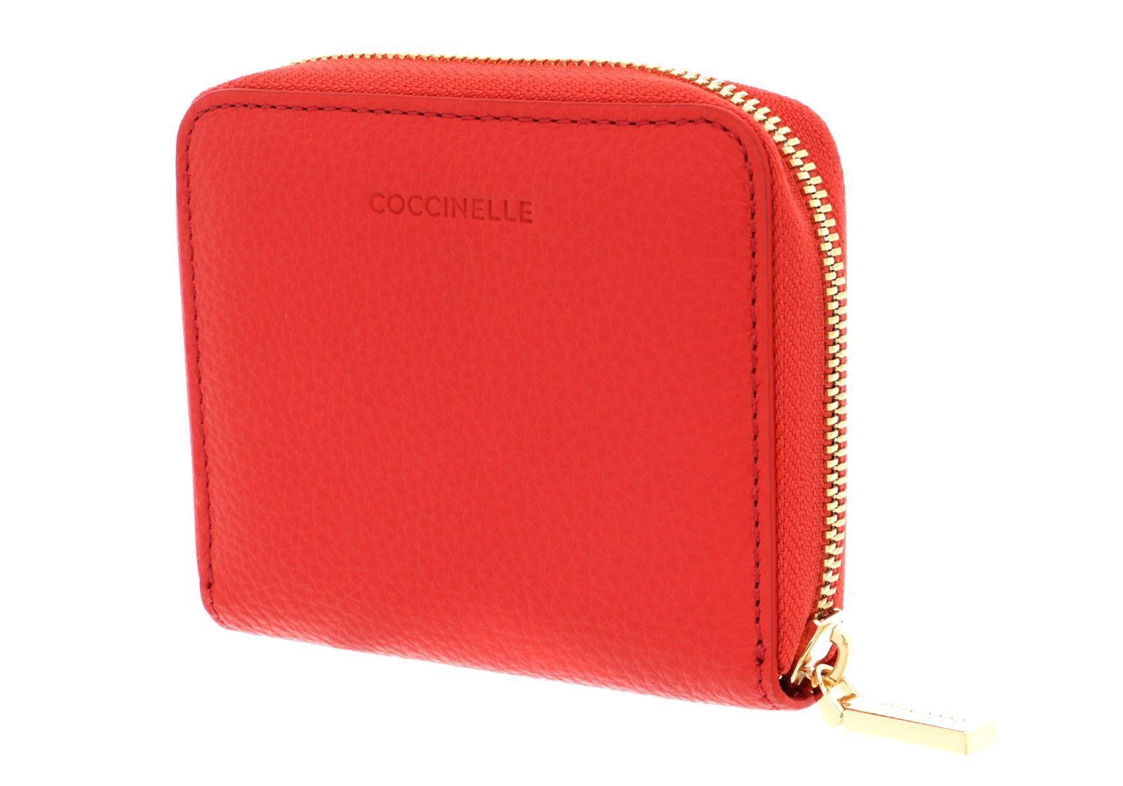 COCCINELLE Becca Red Geldbörse Coral