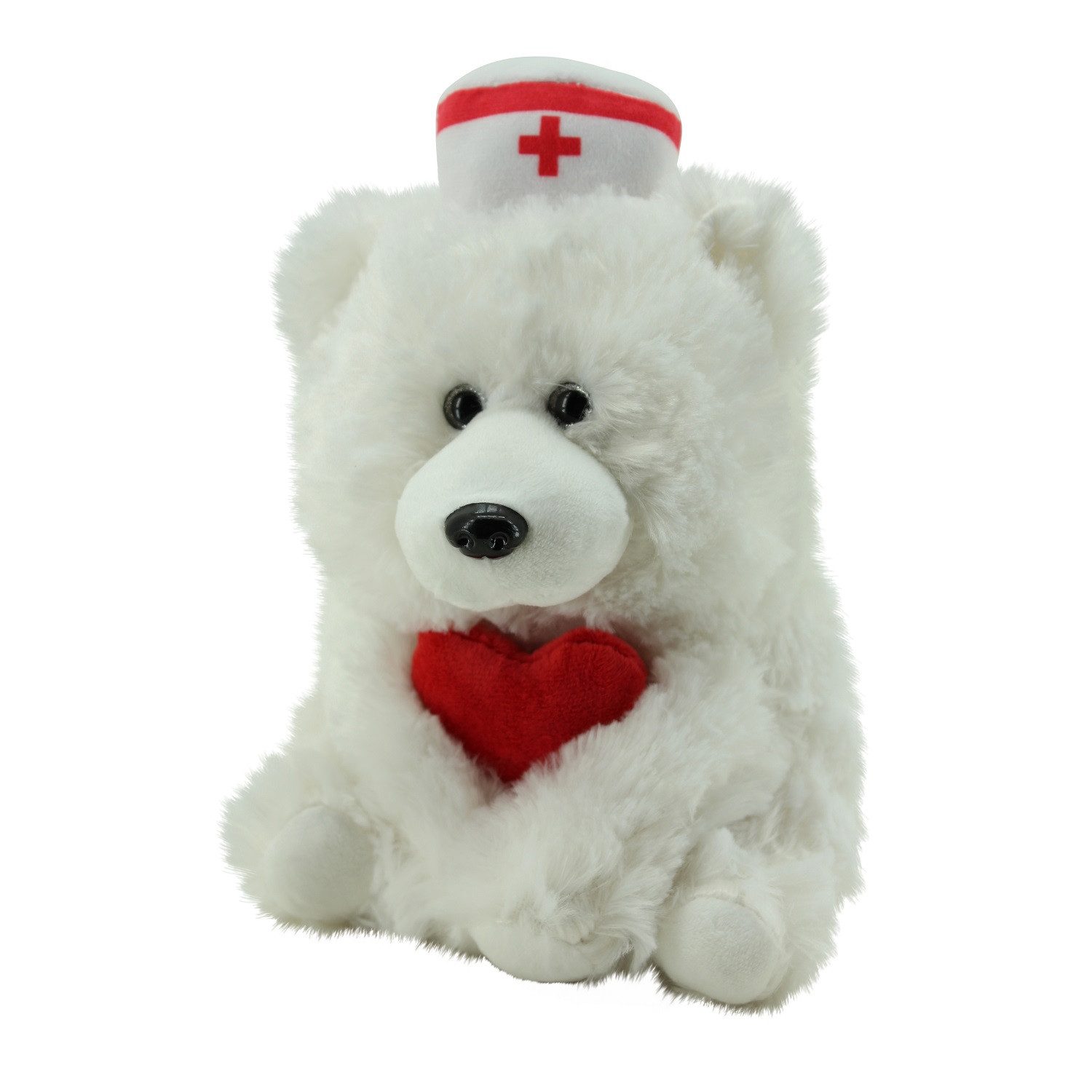 Sweety-Toys Kuscheltier Sweety Toys 14712 Doktor Teddybär Kuscheltier Eisbär 24 cm