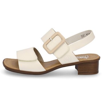 Rieker Rieker Damen Sandalette creme beige Sandalette