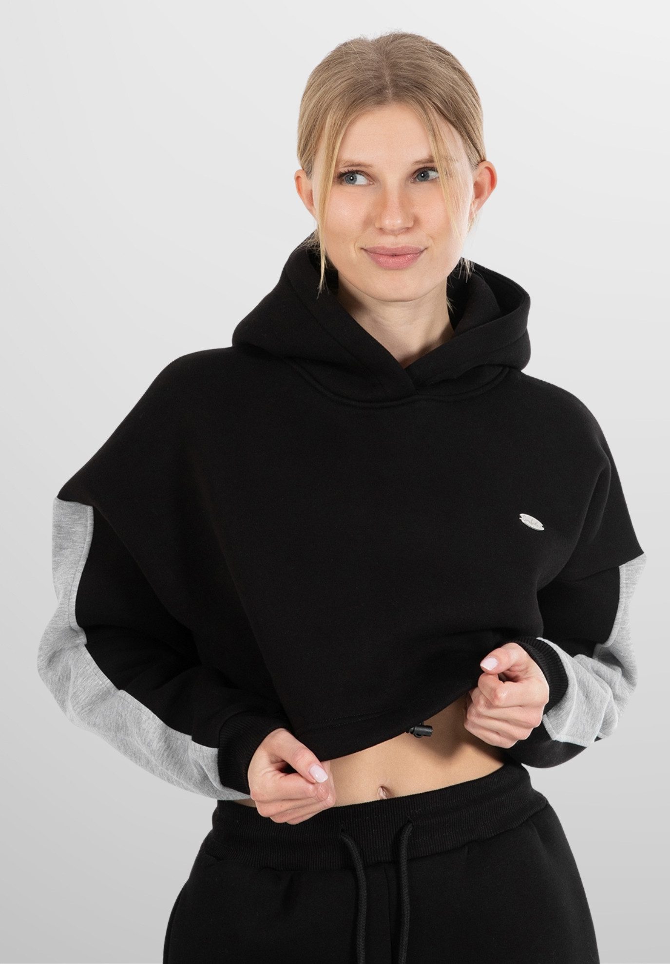 Smilodox Hoodie Amaya, Oversize Fit Crop günstig online kaufen
