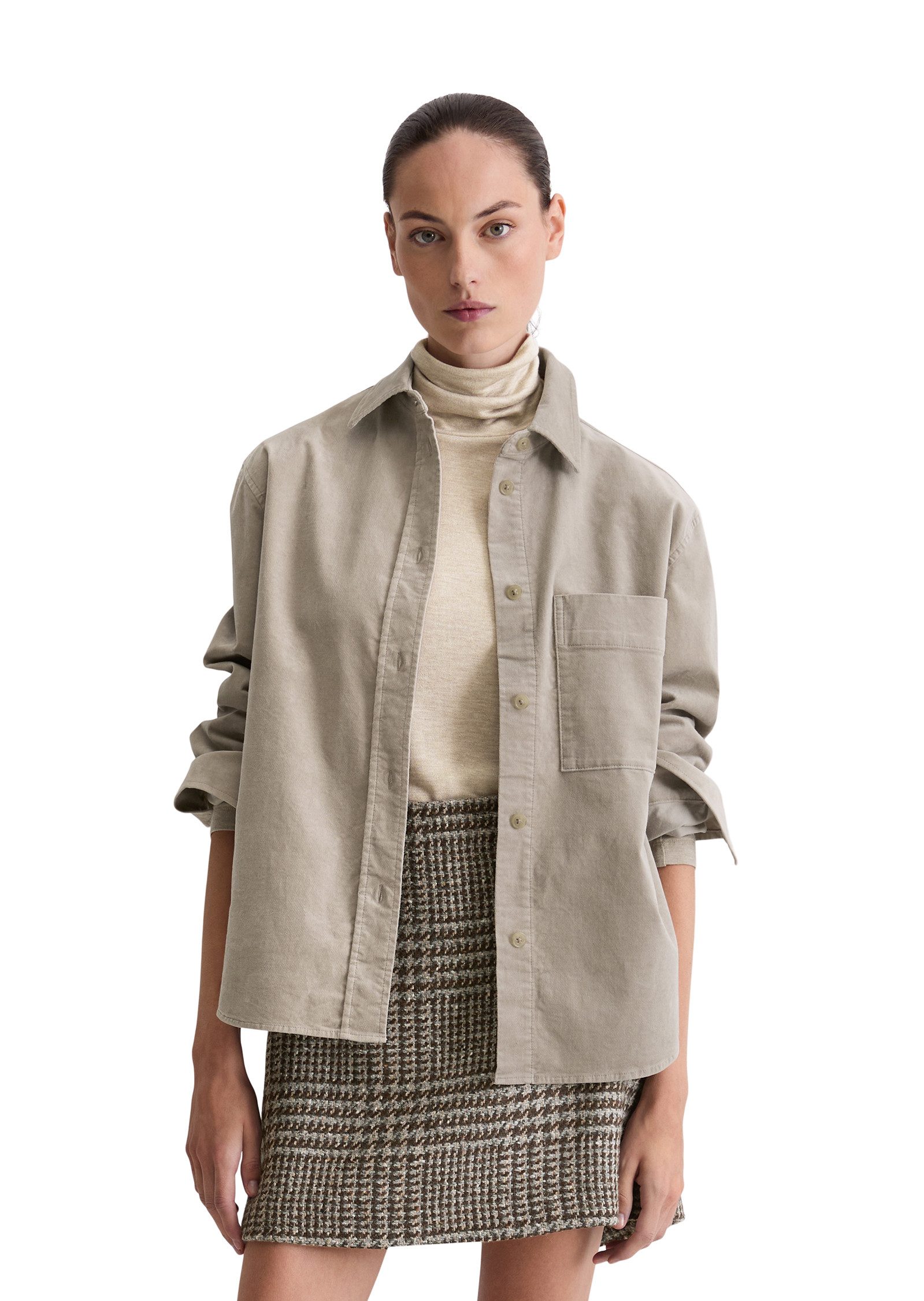 Marc O'Polo Hemdjacke aus Organic Cotton Stretch