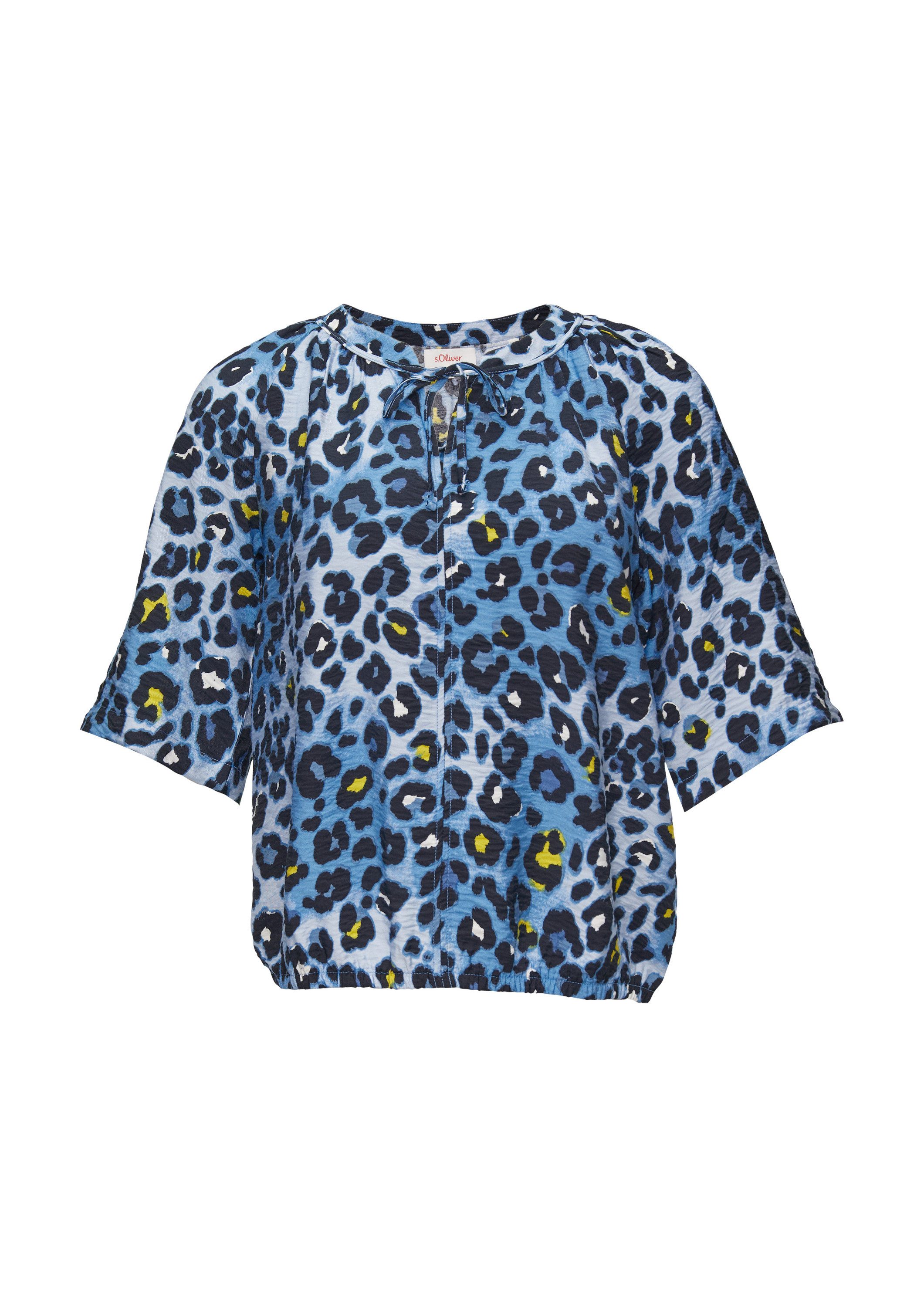 s.Oliver Kurzarmbluse Bluse (1-tlg) günstig online kaufen