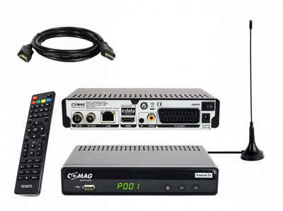 Comag »SL65T2 freenet TV, Full HD« DVB-T2 HD Receiver (2m HDMI Kabel, aktive DVB-T2 Antenne)