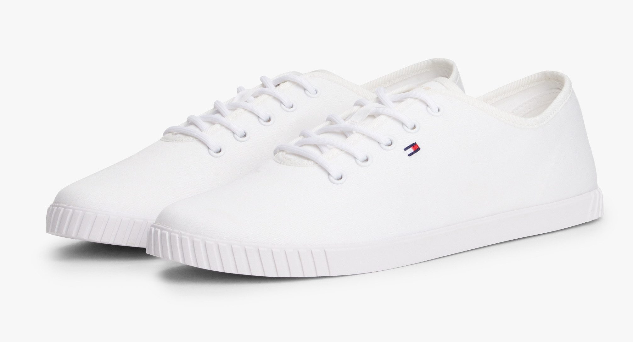 Tommy Hilfiger CANVAS LACE UP SNEAKER Sneaker, Freizeitschuh, Halbschuh, Sc günstig online kaufen