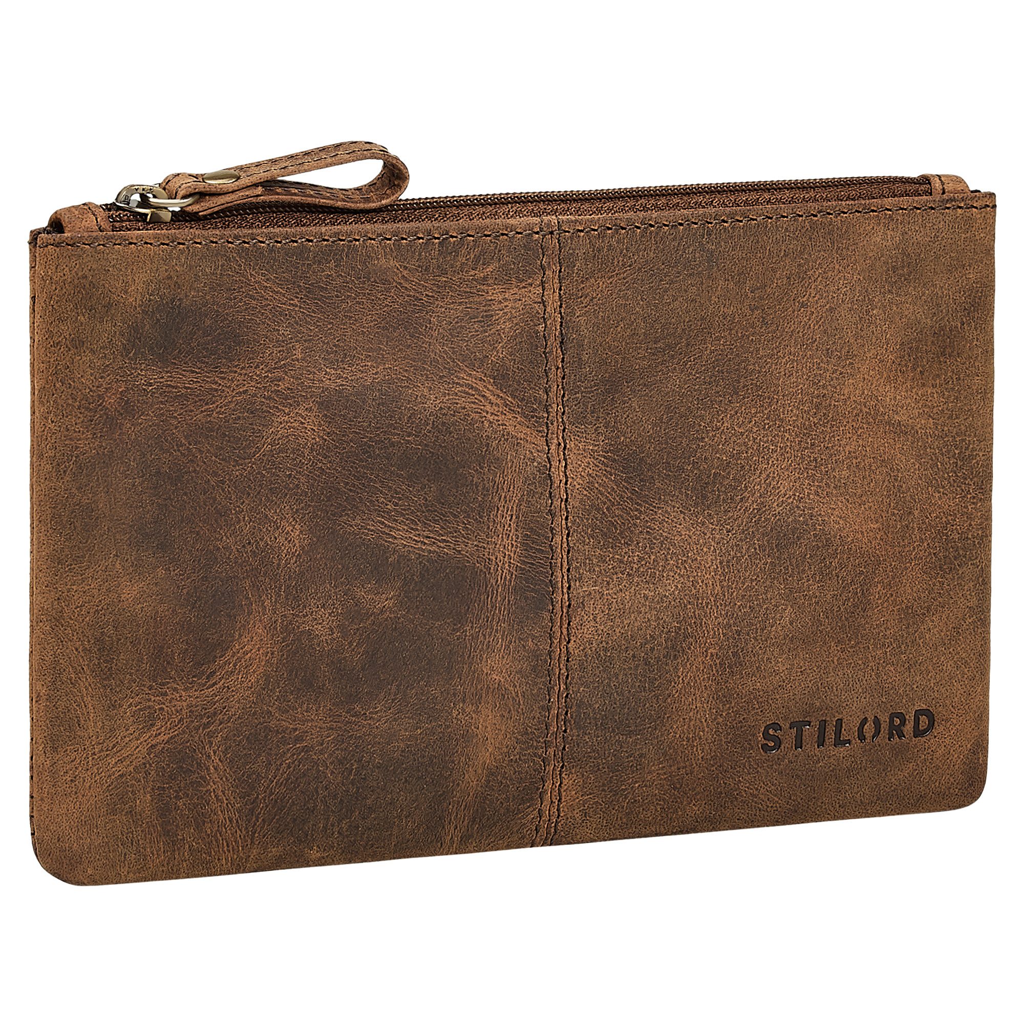 Geldbörse "Adil" Banktasche Leder Herren & Damen Geldtasche Echtleder klein